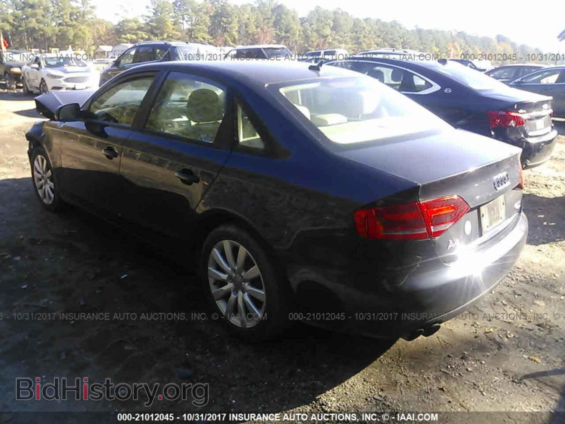 2012 Audi A4 - VIN: WAUBFAFL2CA118139 - Photo 3