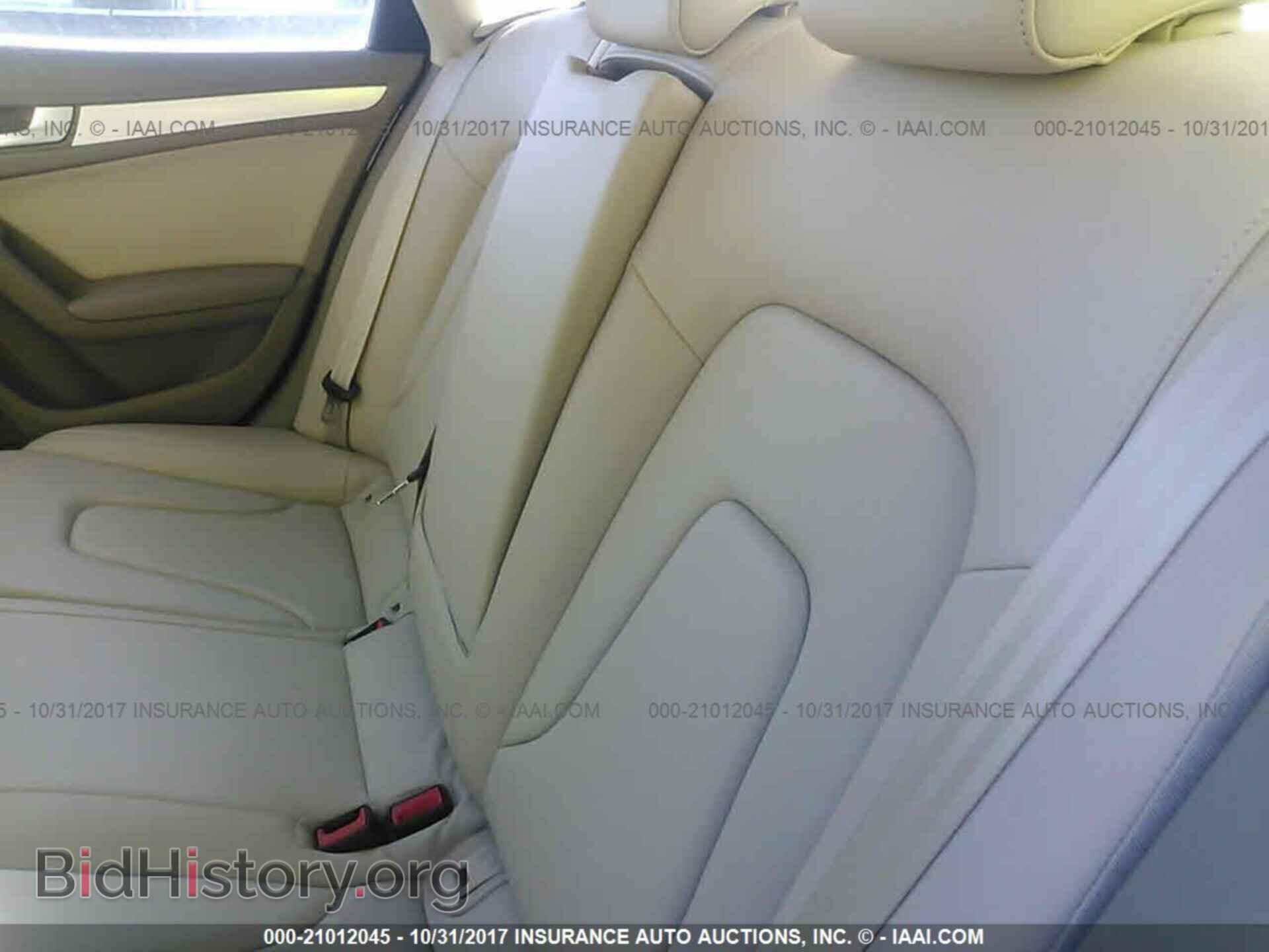 2012 Audi A4 - VIN: WAUBFAFL2CA118139 - Photo 8