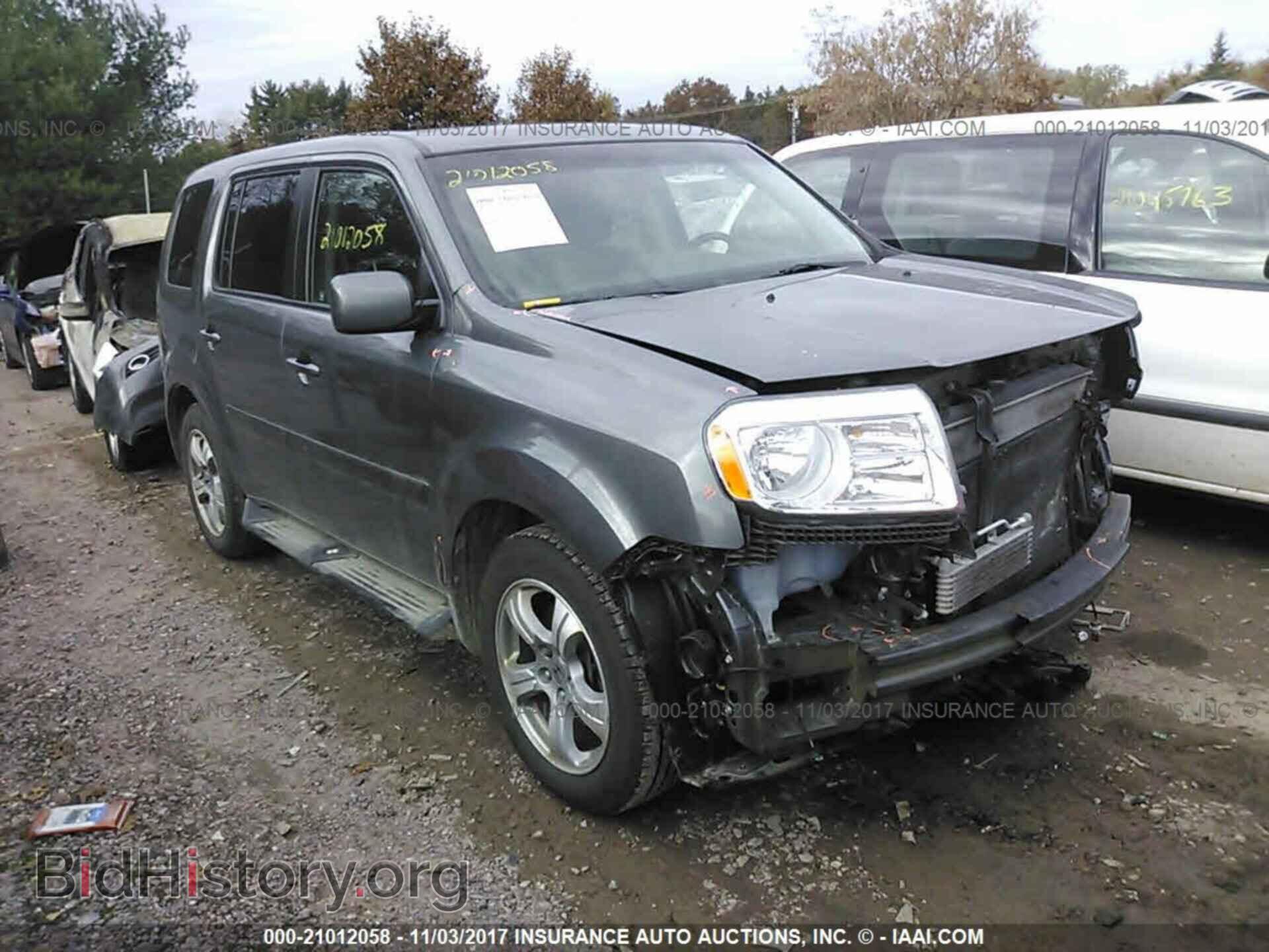 Фотография 5FNYF4H56CB017450 - Honda Pilot 2012