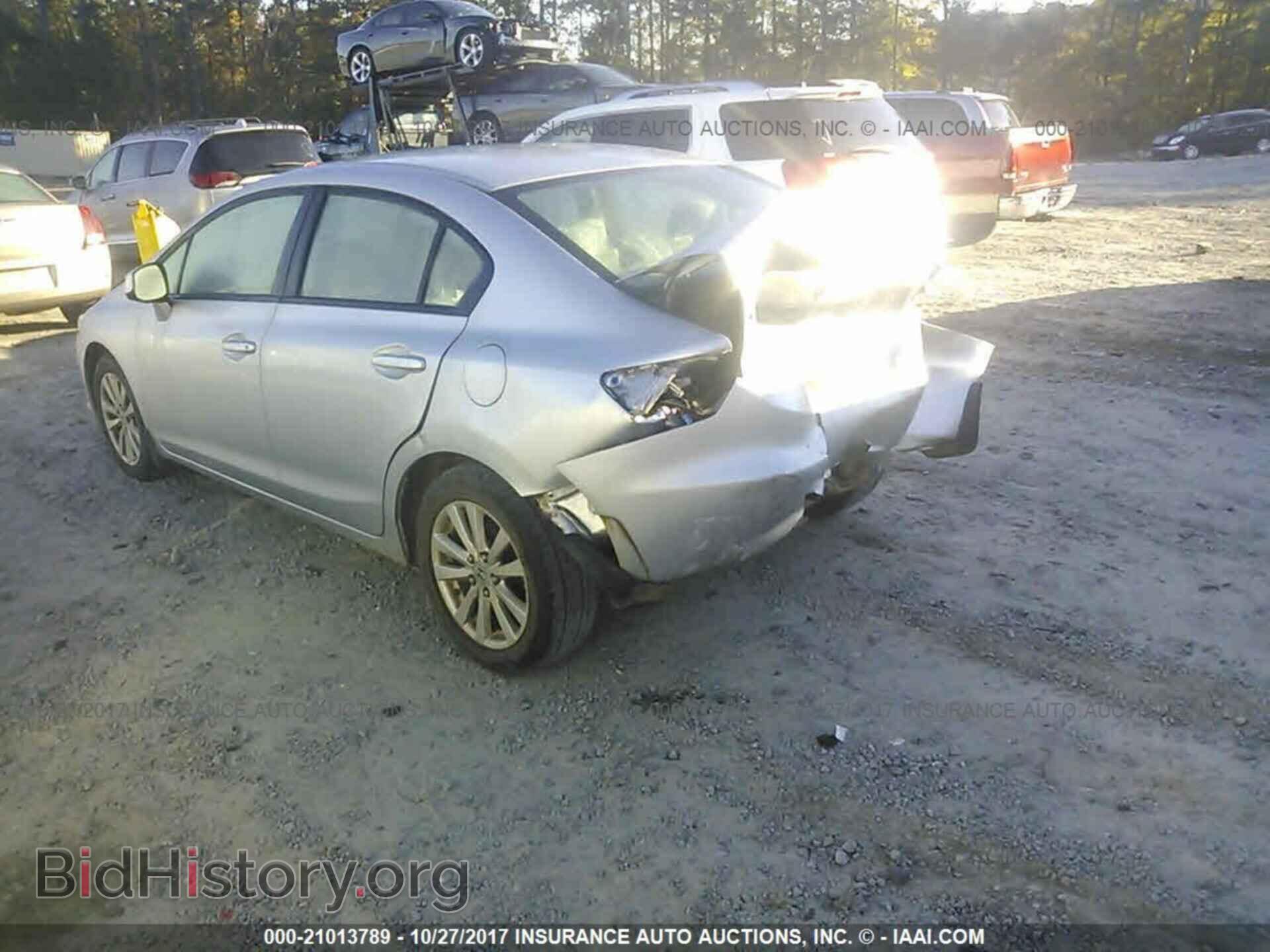 2012 Honda Civic - VIN: 19XFB2F89CE056141 - Фото 3