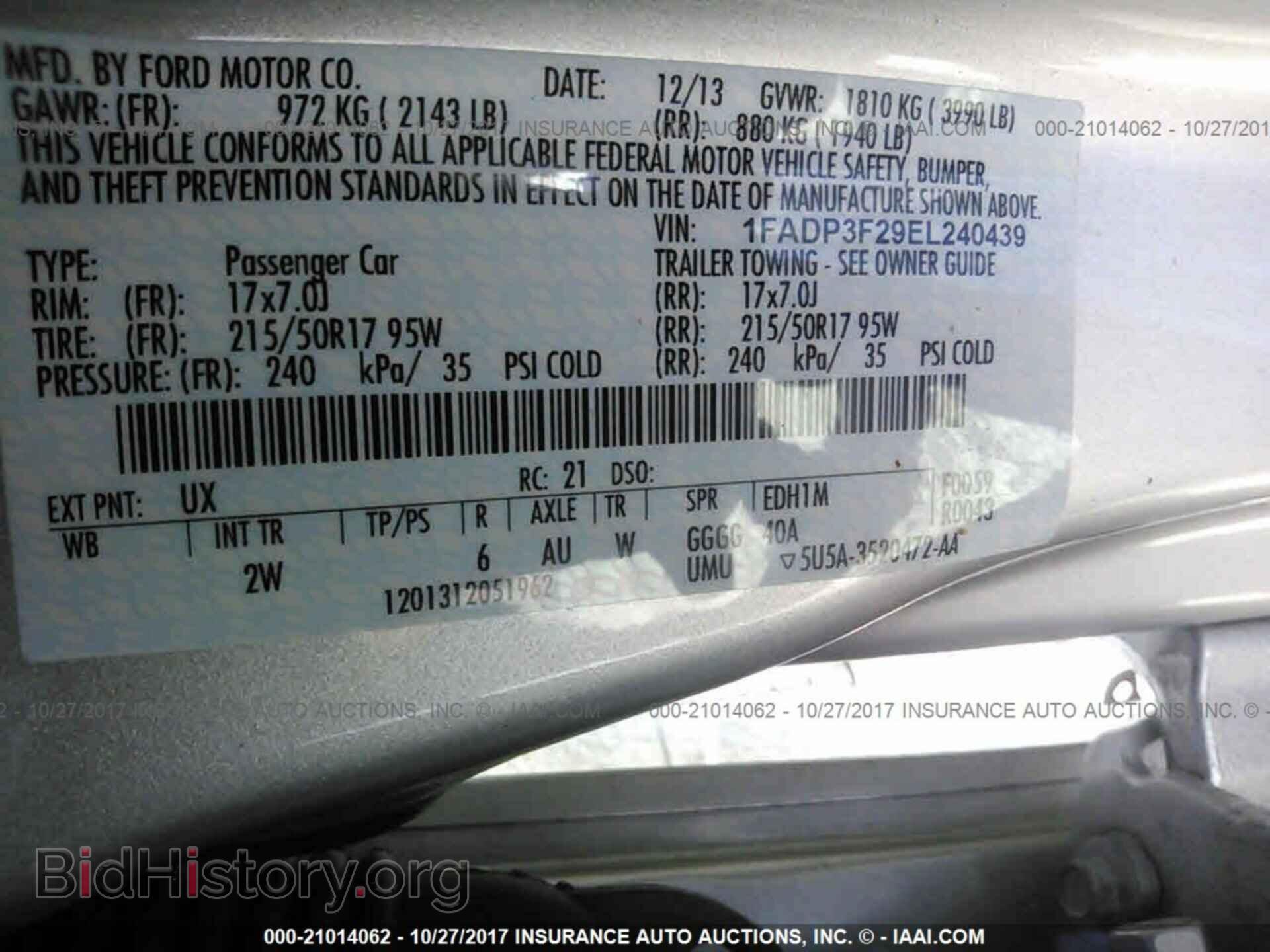 2014 Ford Focus - VIN: 1FADP3F29EL240439 - Photo 9
