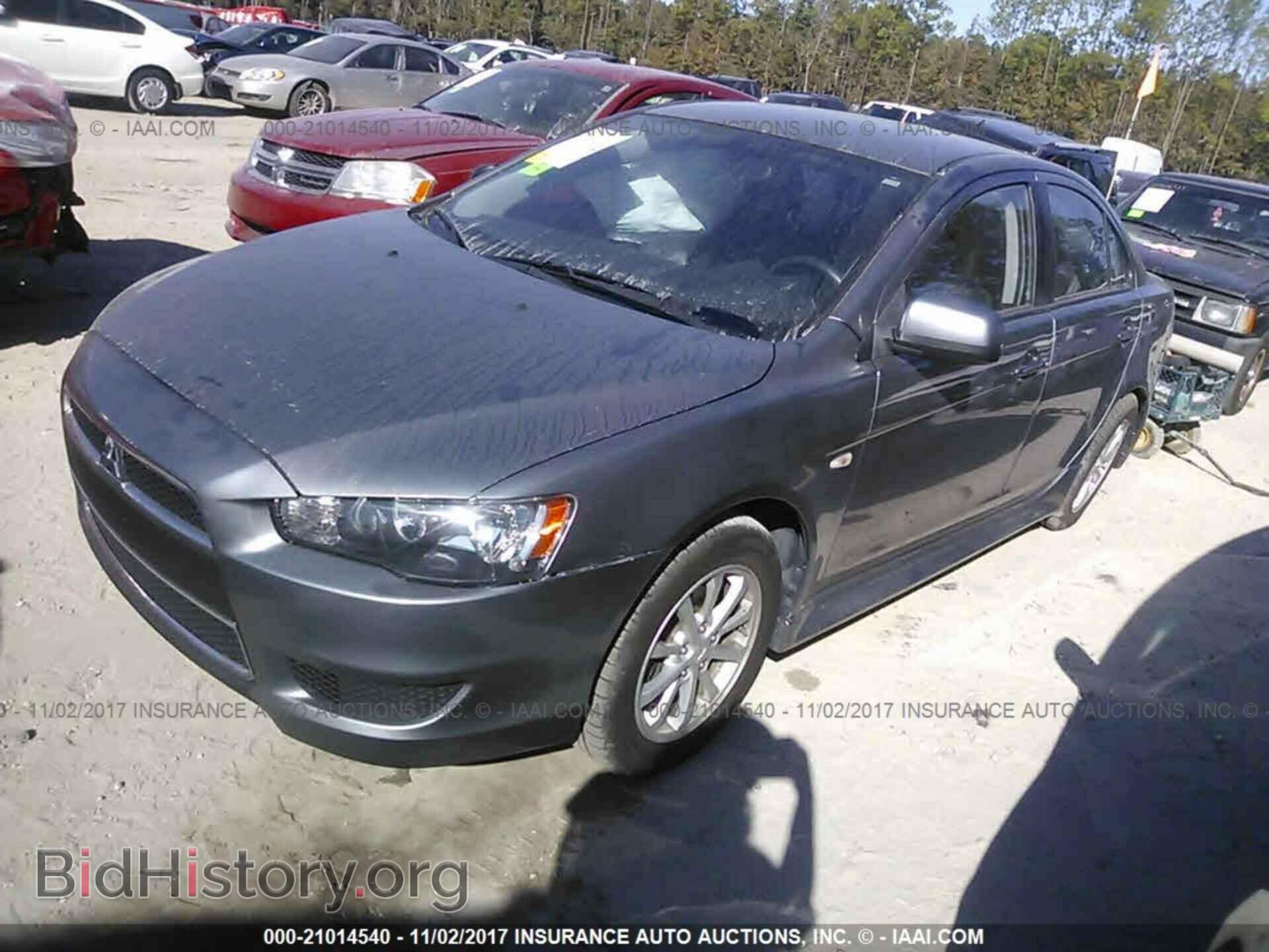 2012 Mitsubishi Lancer - VIN: JA32V2FW8CU009686 - Фото 2