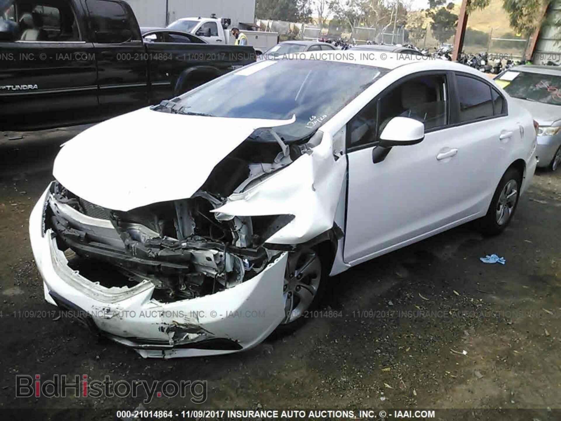 2013 Honda Civic - VIN: 19XFB2F55DE213395 - Фото 2