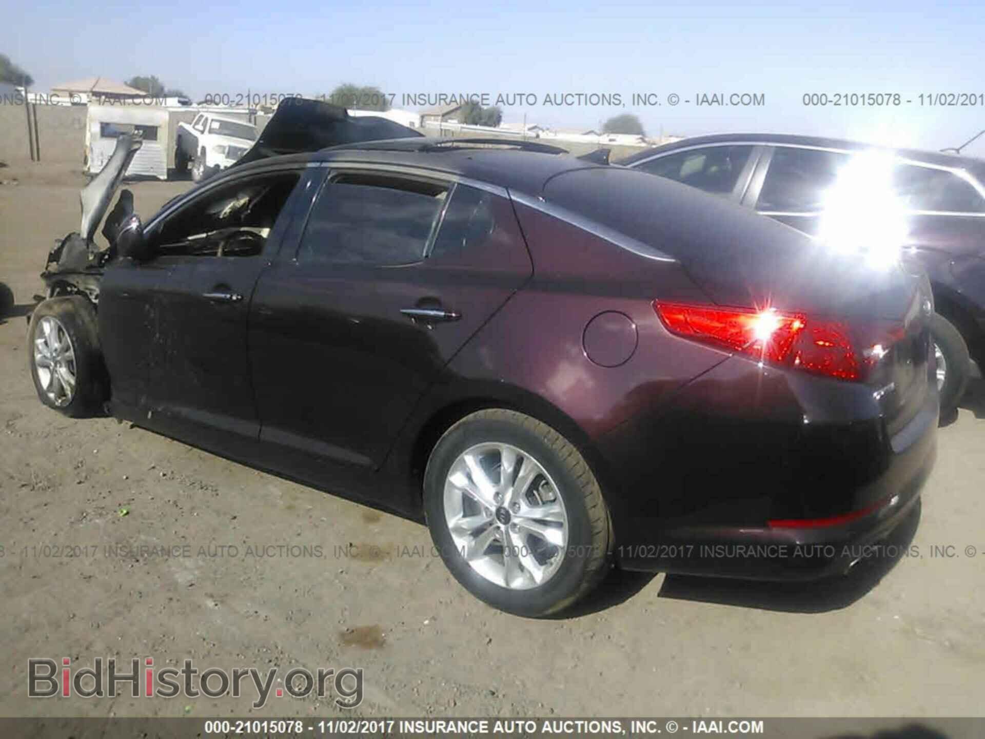 2011 Kia Optima - VIN: KNAGN4A79B5100846 - Фото 3