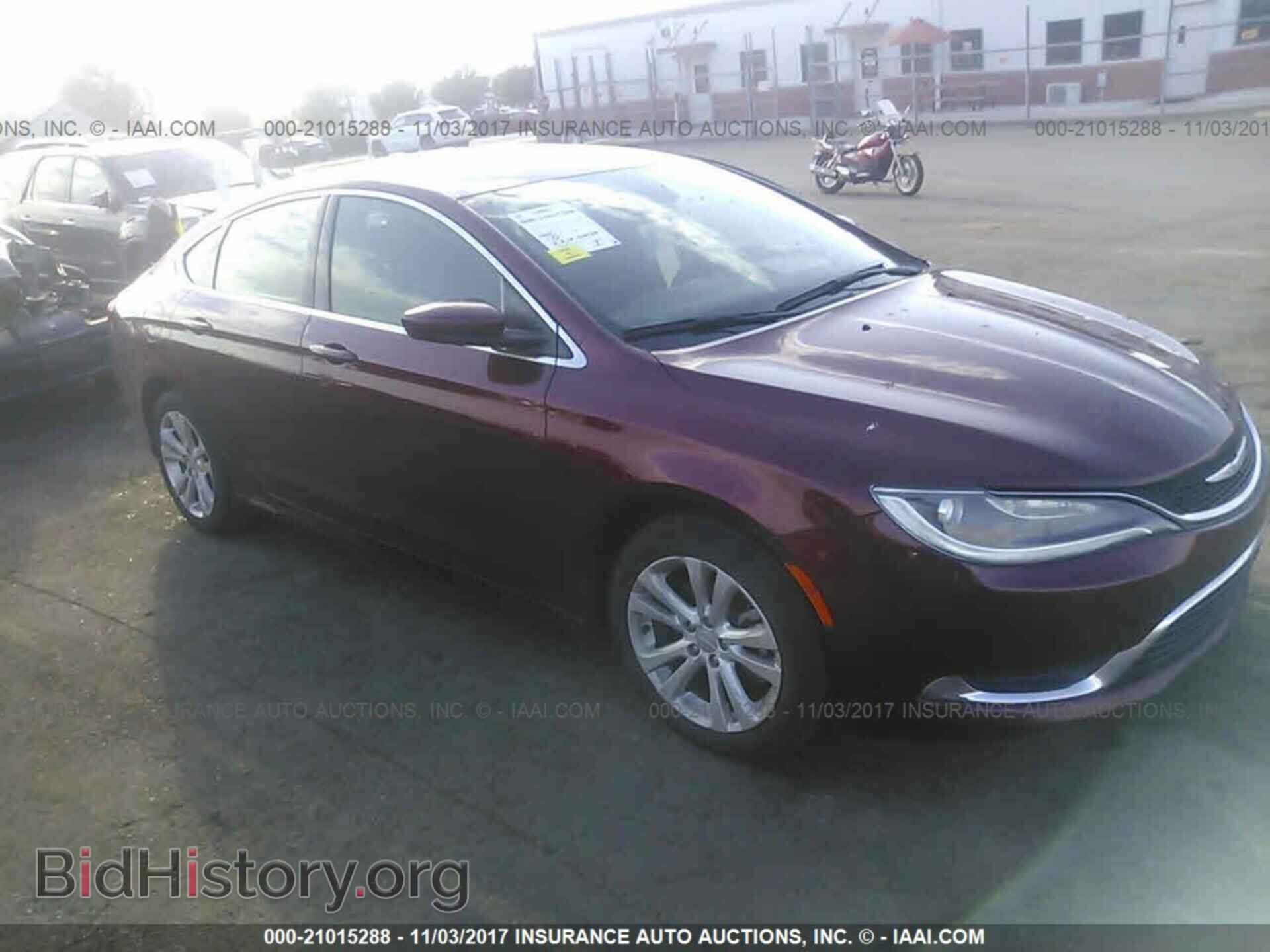Photo 1C3CCCAB1FN593437 - Chrysler 200 2015