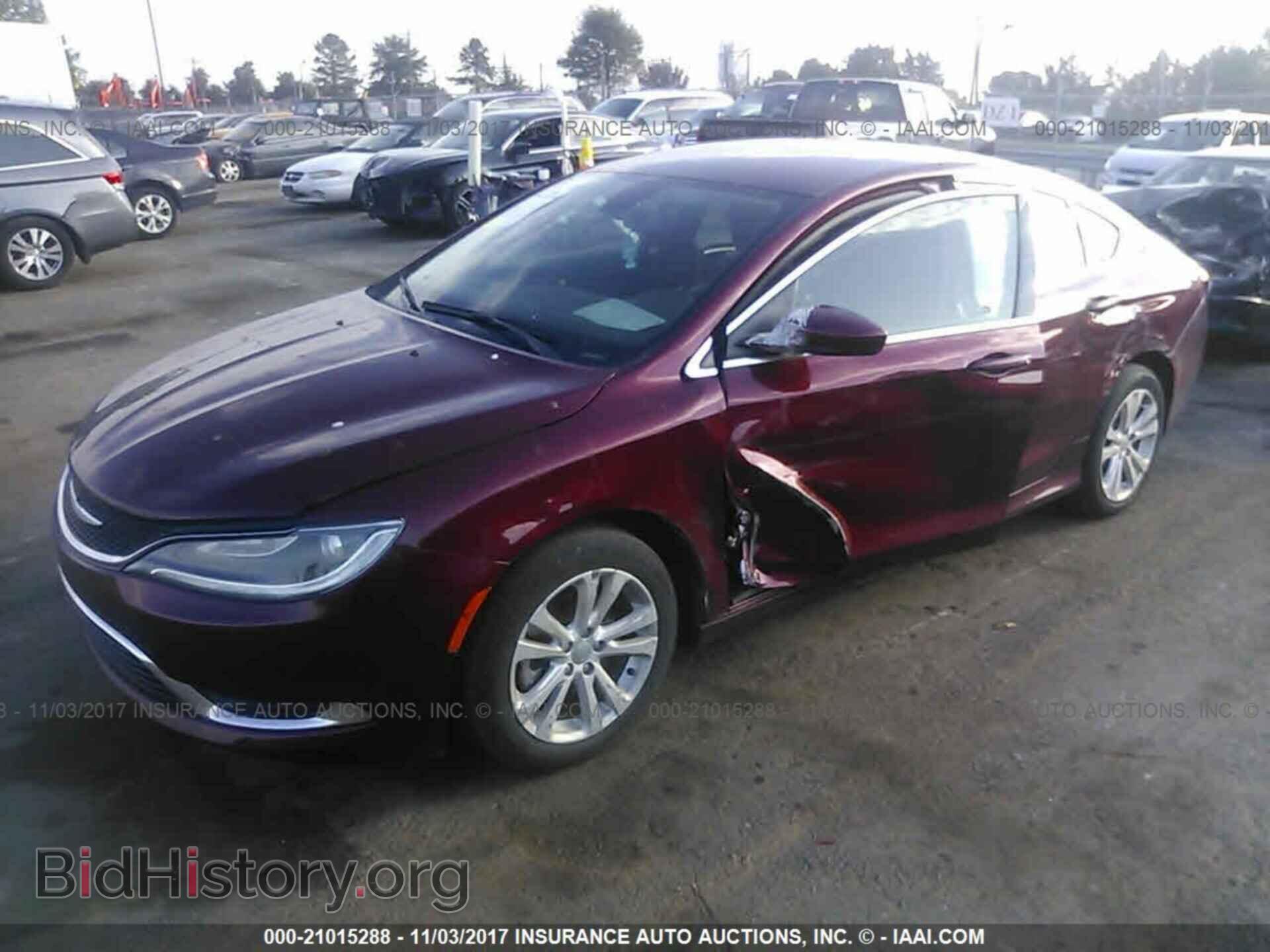 2015 Chrysler 200 - VIN: 1C3CCCAB1FN593437 - Photo 2