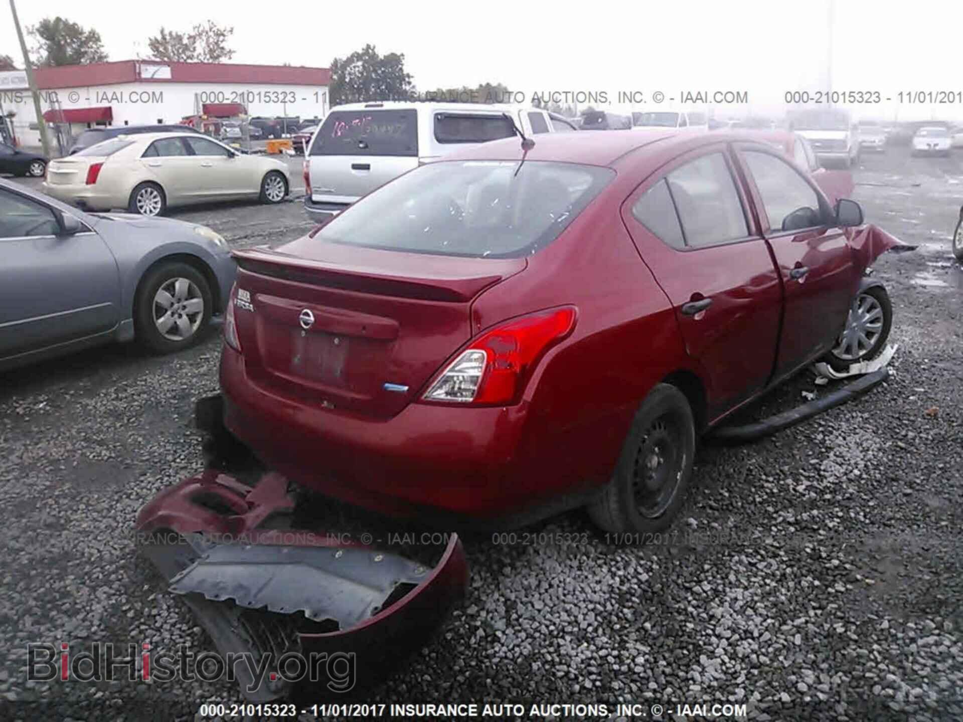 2014 Nissan Versa - VIN: 3N1CN7AP3EL848793 - Фото 4