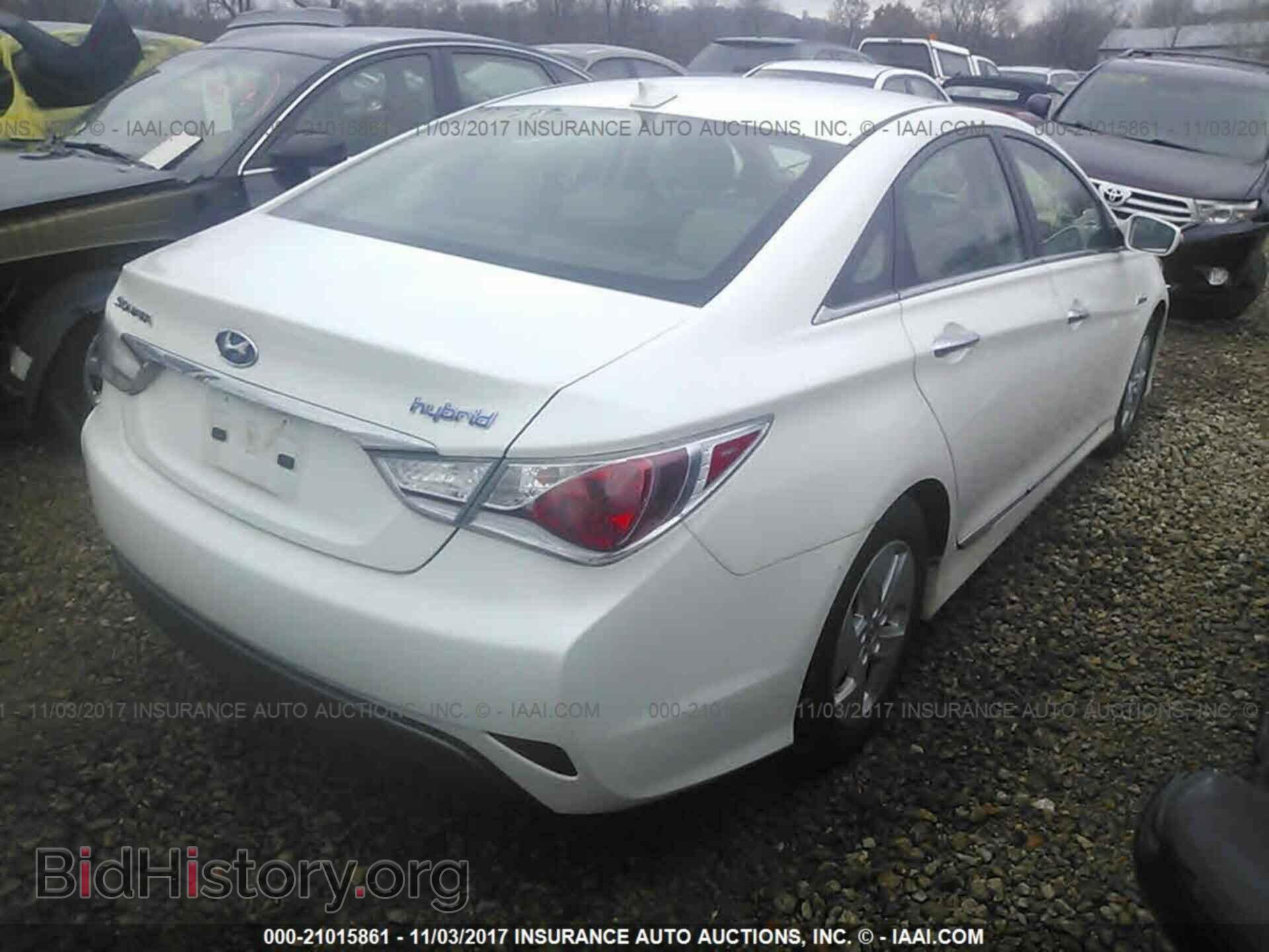 2012 Hyundai Sonata - VIN: KMHEC4A40CA054530 - Фото 4