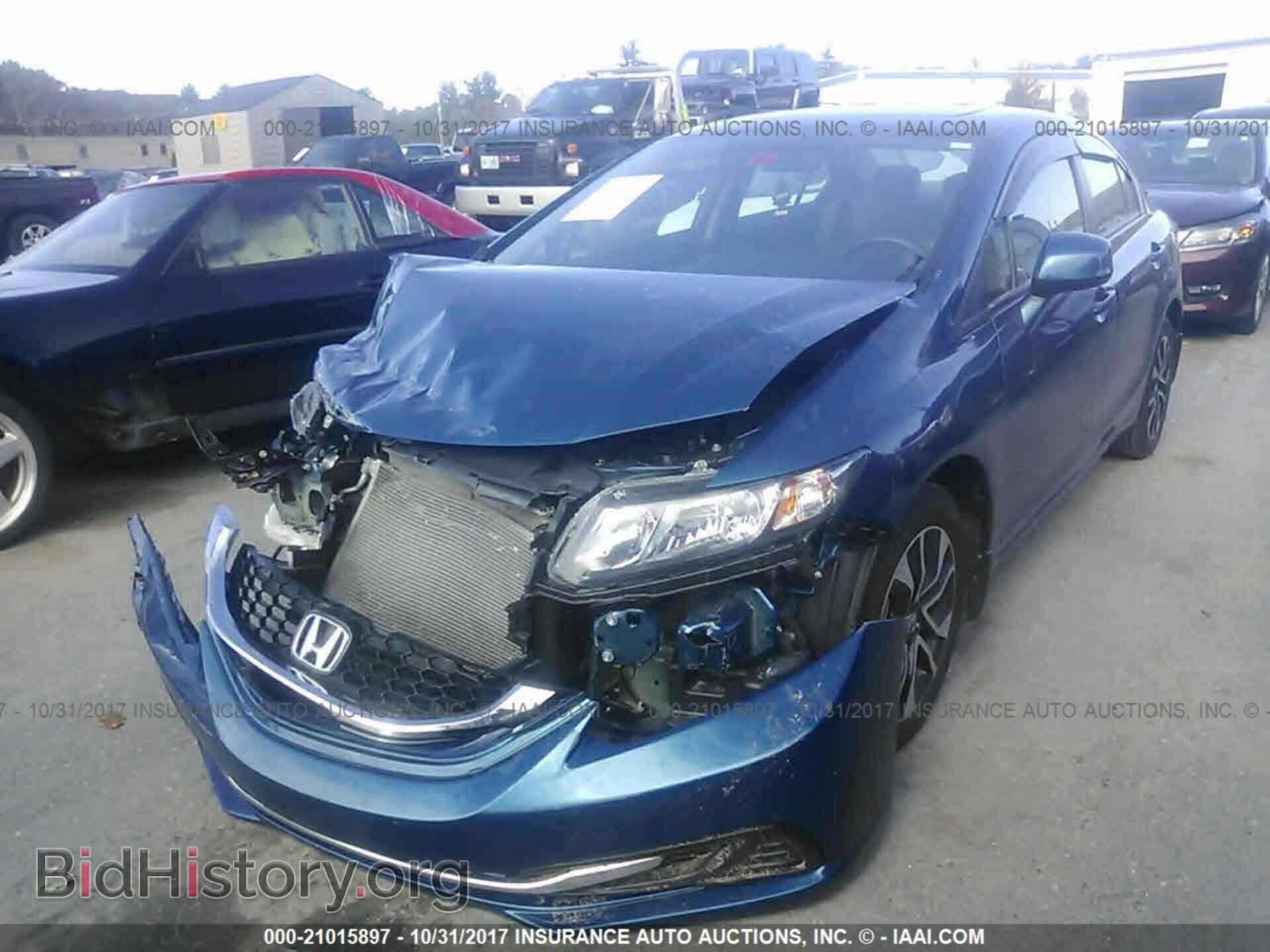 2013 Honda Civic - VIN: 19XFB2F83DE267885 - Фото 2