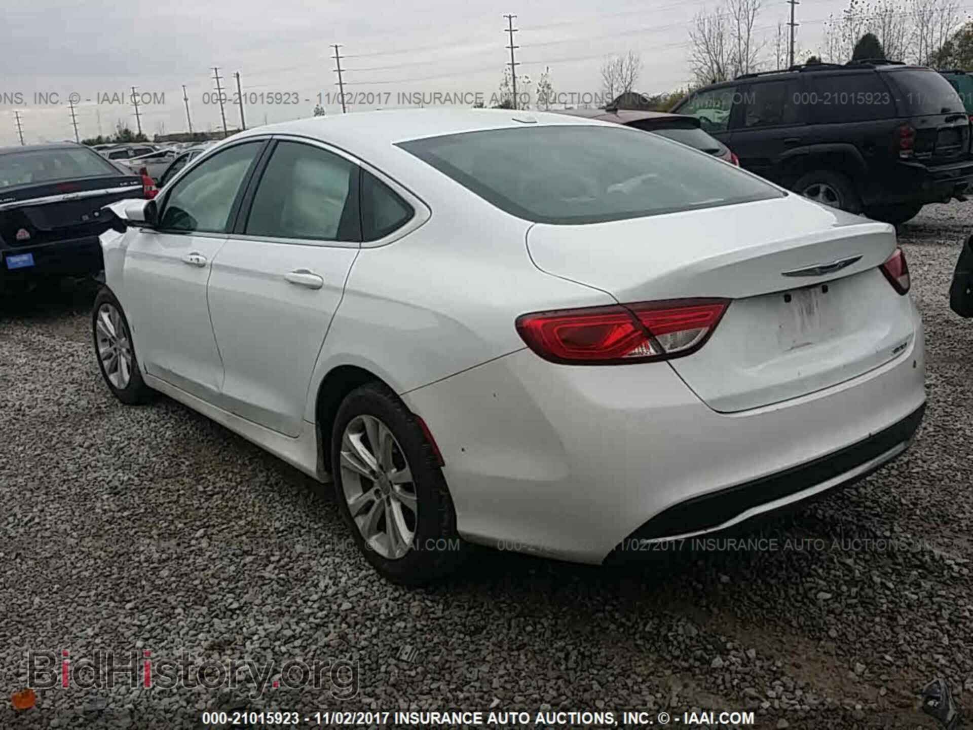 2015 Chrysler 200 - VIN: 1C3CCCAB9FN542445 - Фото 3