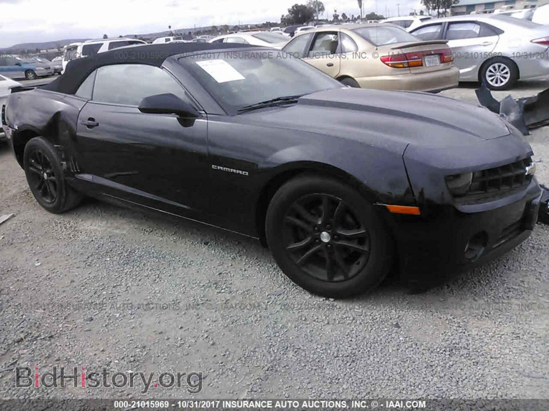 Фотография 2G1FB3D36D9106340 - Chevrolet Camaro 2013