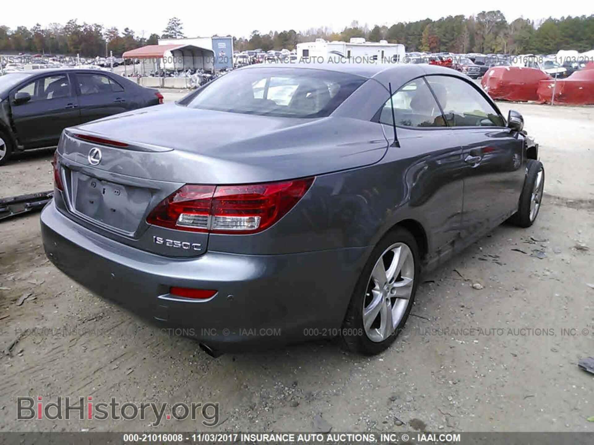 2012 Lexus Is - VIN: JTHFF2C26C2521829 - Photo 4