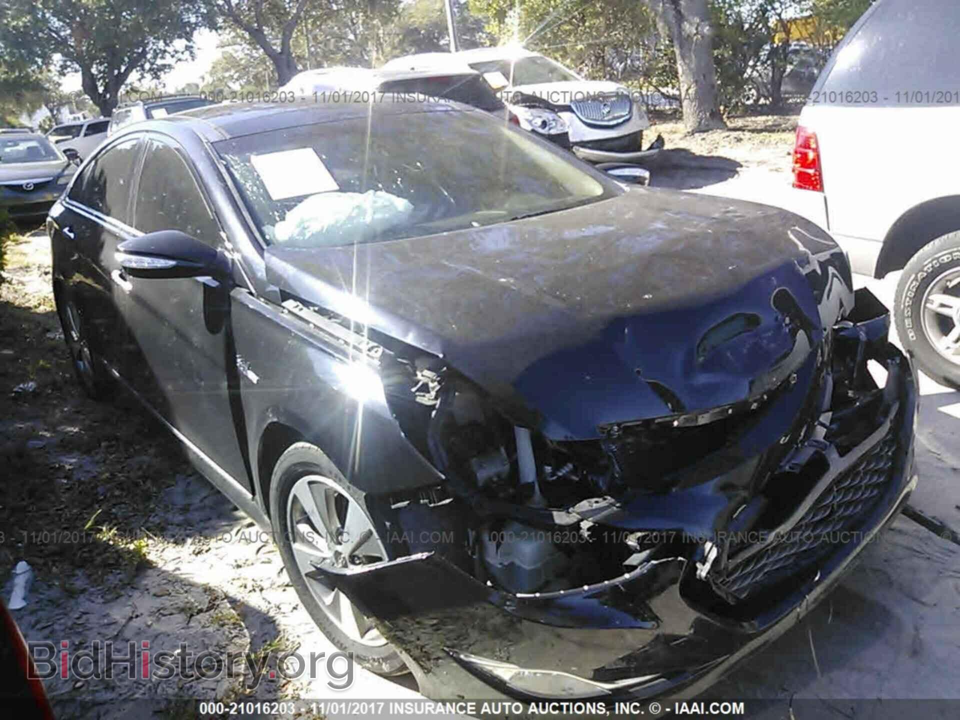 Photo KMHEC4A48CA057529 - Hyundai Sonata 2012
