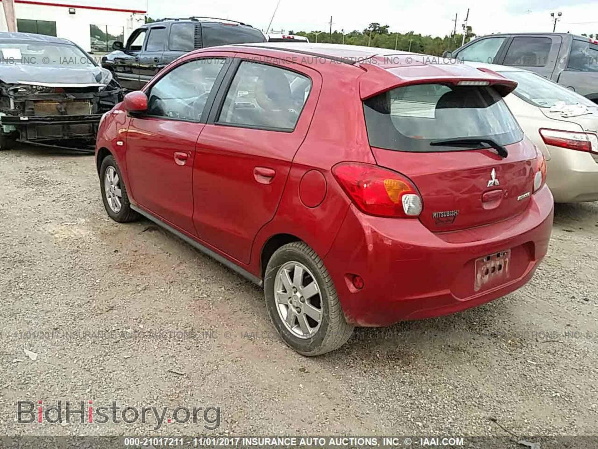 2014 Mitsubishi Mirage - VIN: ML32A4HJ3EH008177 - Фото 3