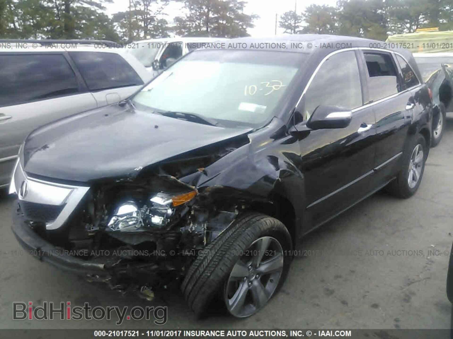 2013 Acura Mdx - VIN: 2HNYD2H2XDH523224 - Фото 2
