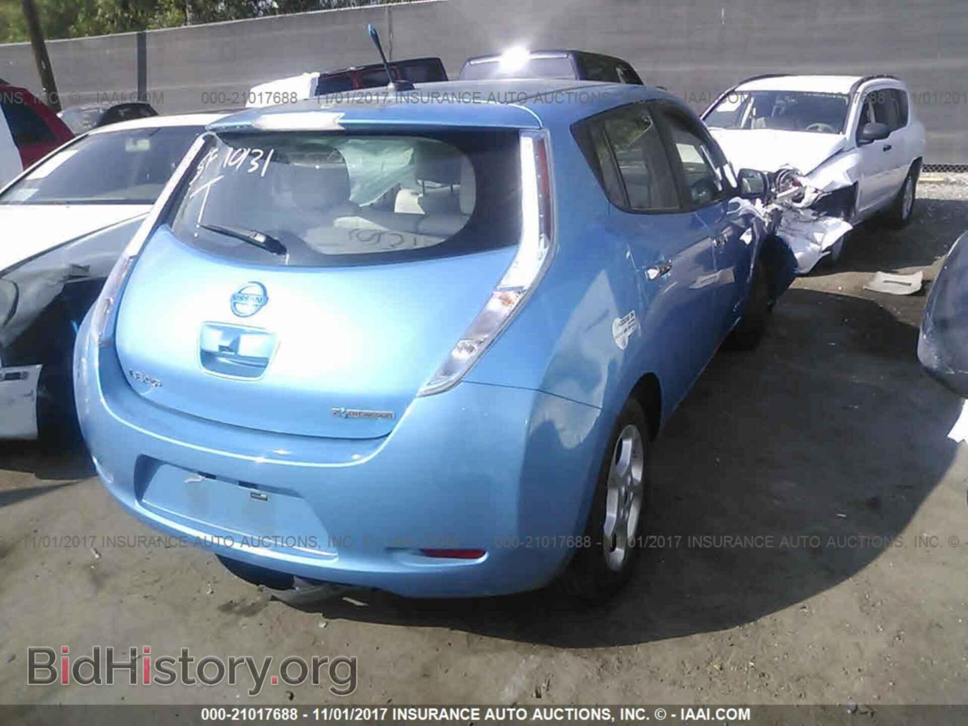 2011 Nissan Leaf - VIN: JN1AZ0CP4BT008237 - Фото 4