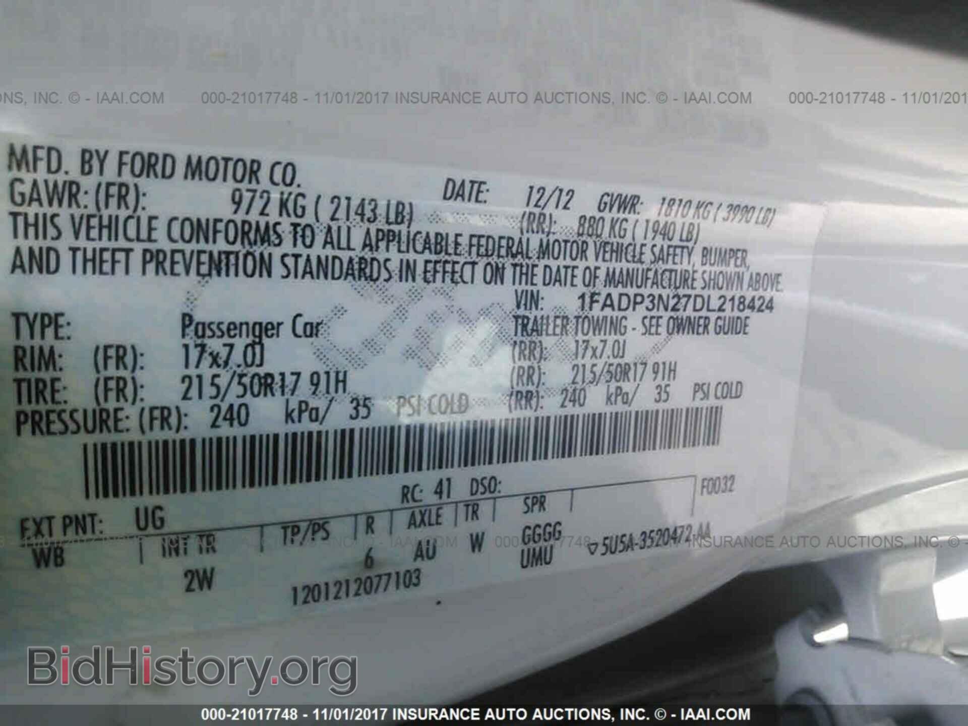 2013 Ford Focus - VIN: 1FADP3N27DL218424 - Photo 9