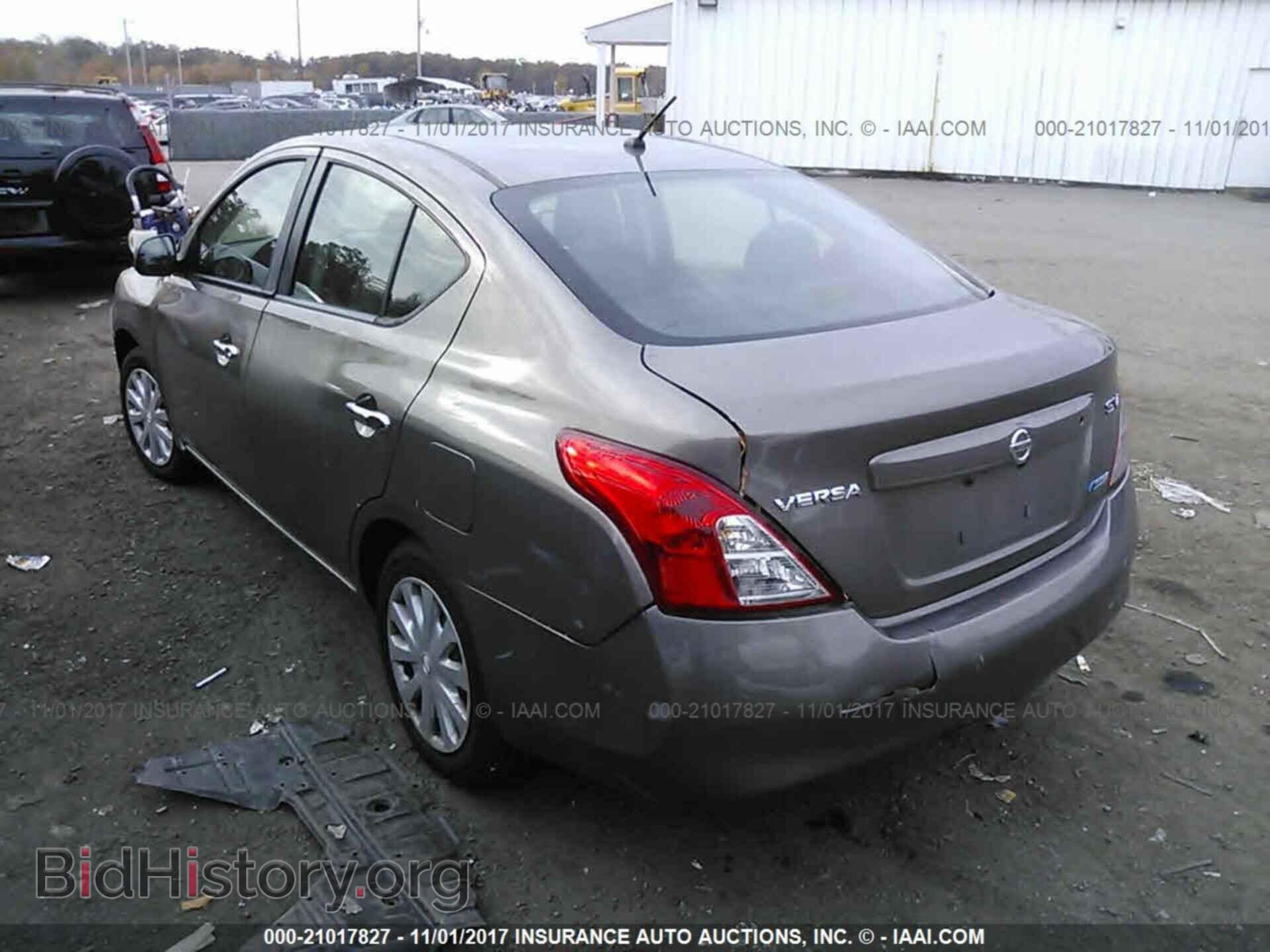 2012 Nissan Versa - VIN: 3N1CN7AP9CL930069 - Фото 3