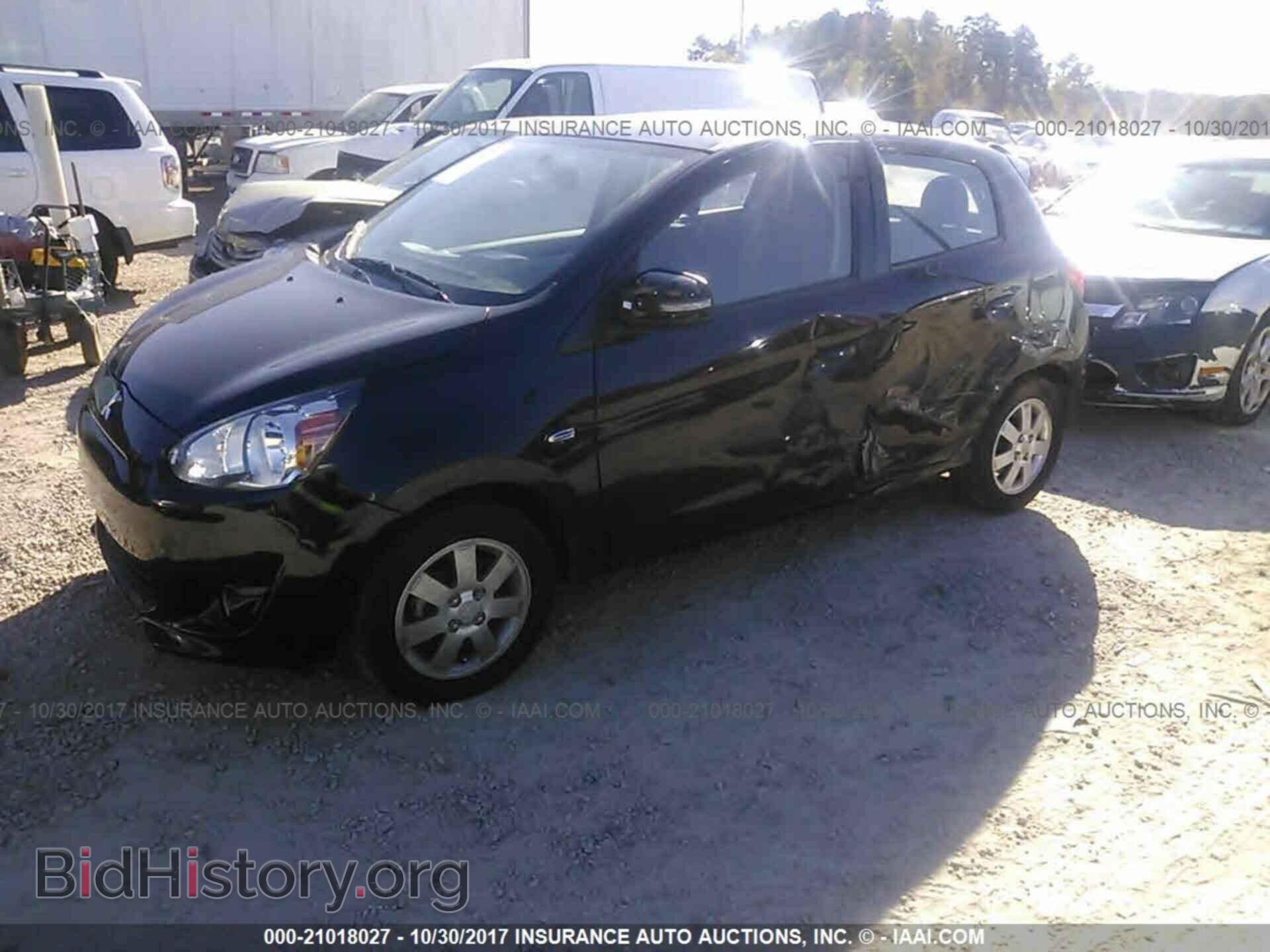 2015 Mitsubishi Mirage - VIN: ML32A4HJ5FH046897 - Фото 2