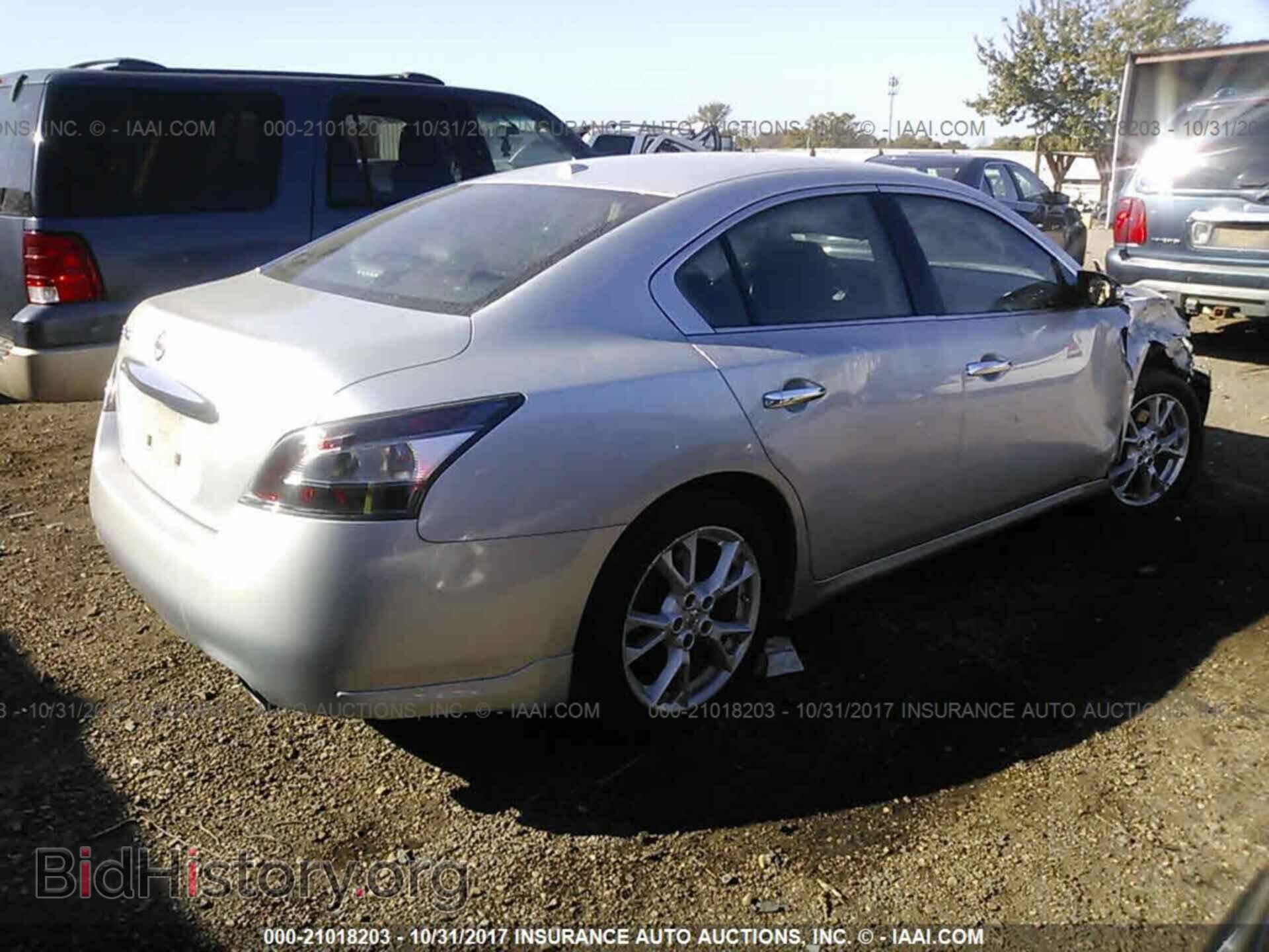 2014 Nissan Maxima - VIN: 1N4AA5AP3EC497907 - Фото 4