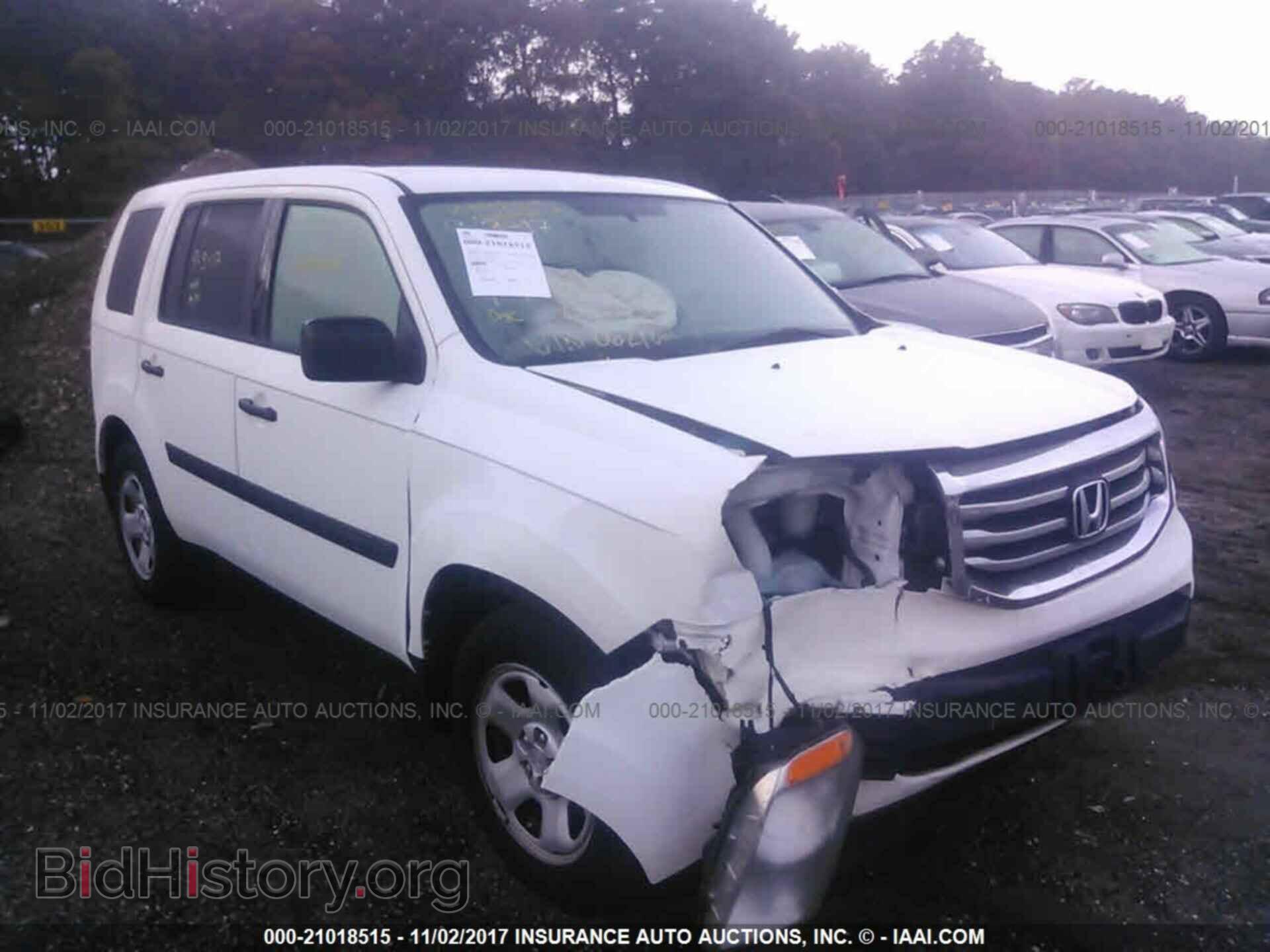Photo 5FNYF4H29FB062182 - Honda Pilot 2015