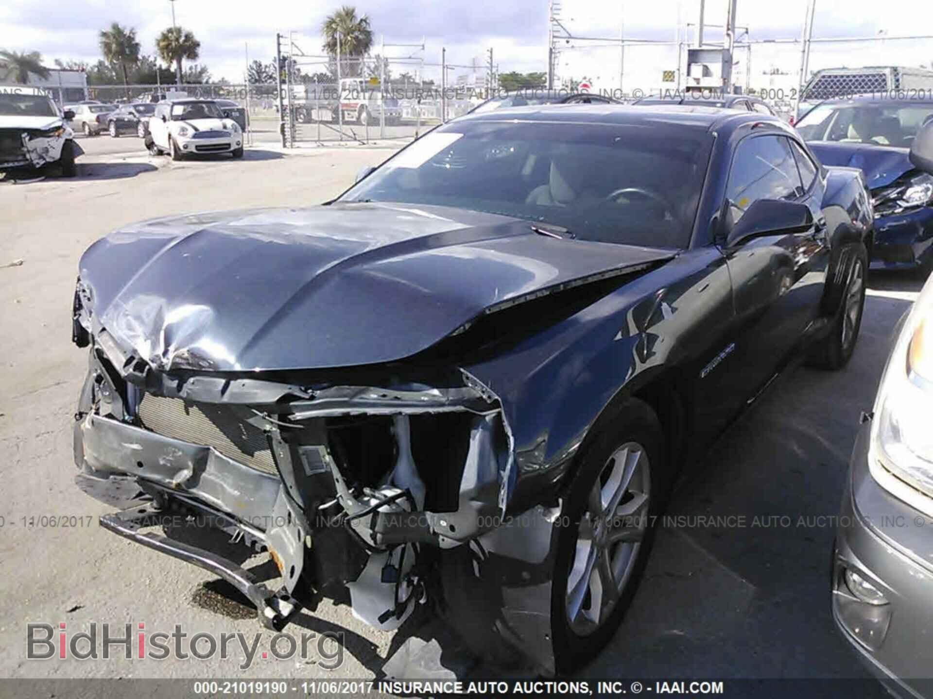 2015 Chevrolet Camaro - VIN: 2G1FD1E39F9111449 - Фото 2