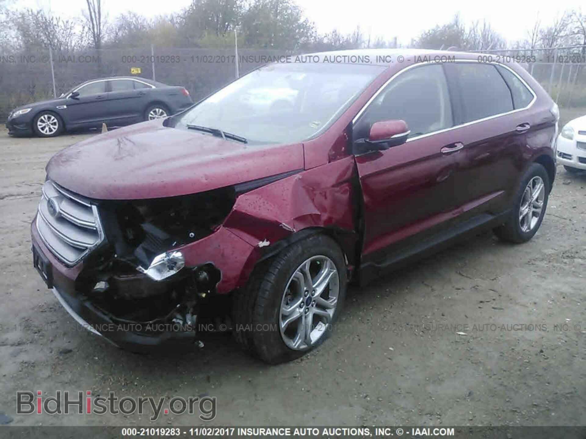 2016 Ford Edge - VIN: 2FMPK4K94GBB71298 - Фото 2