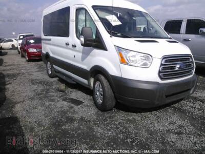 2015 Ford TRANSIT, белый — VIN 1FDZK1CM8FKB14357, IAAI