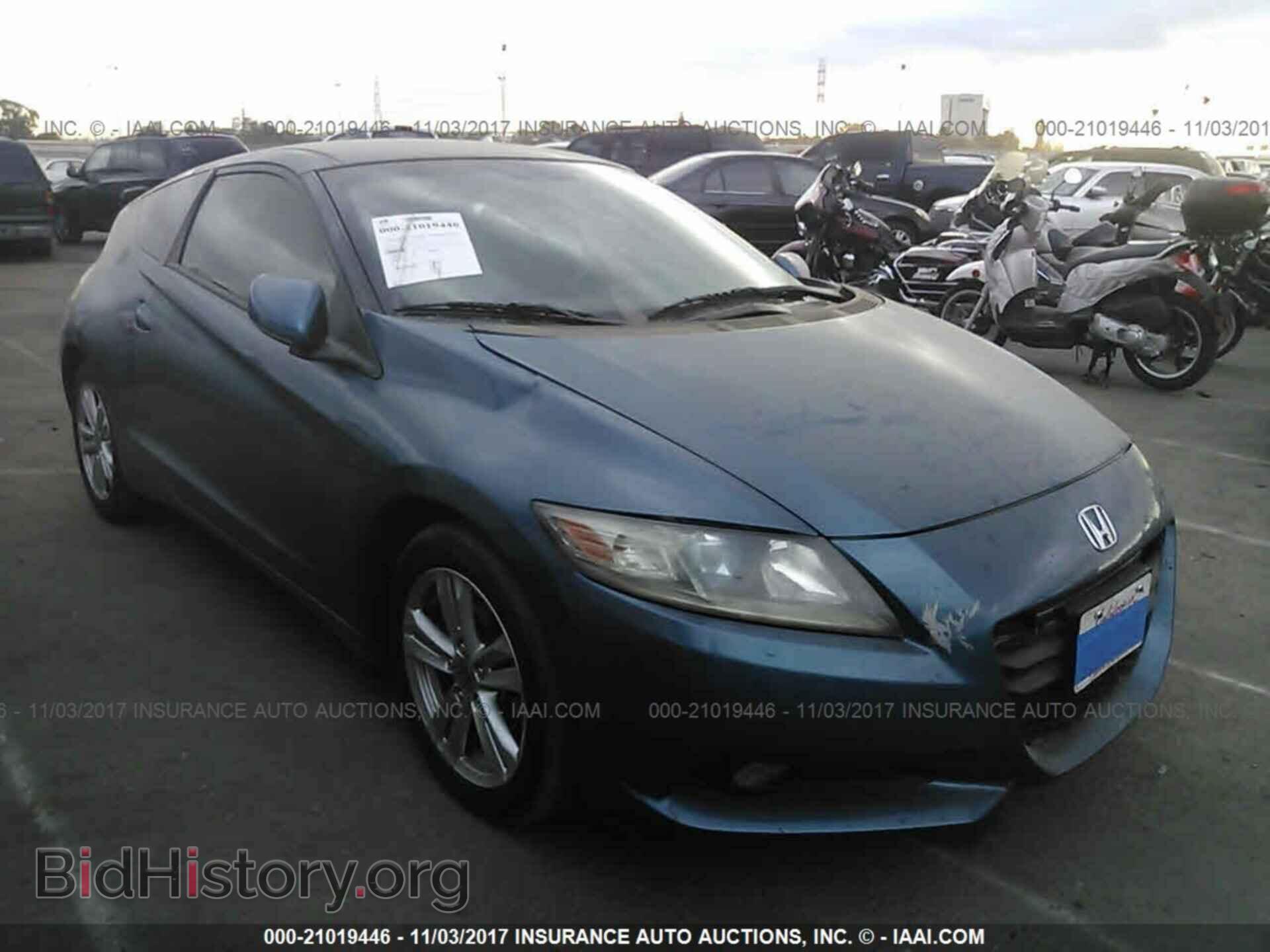 Фотография JHMZF1D66CS004751 - Honda Cr-z 2012