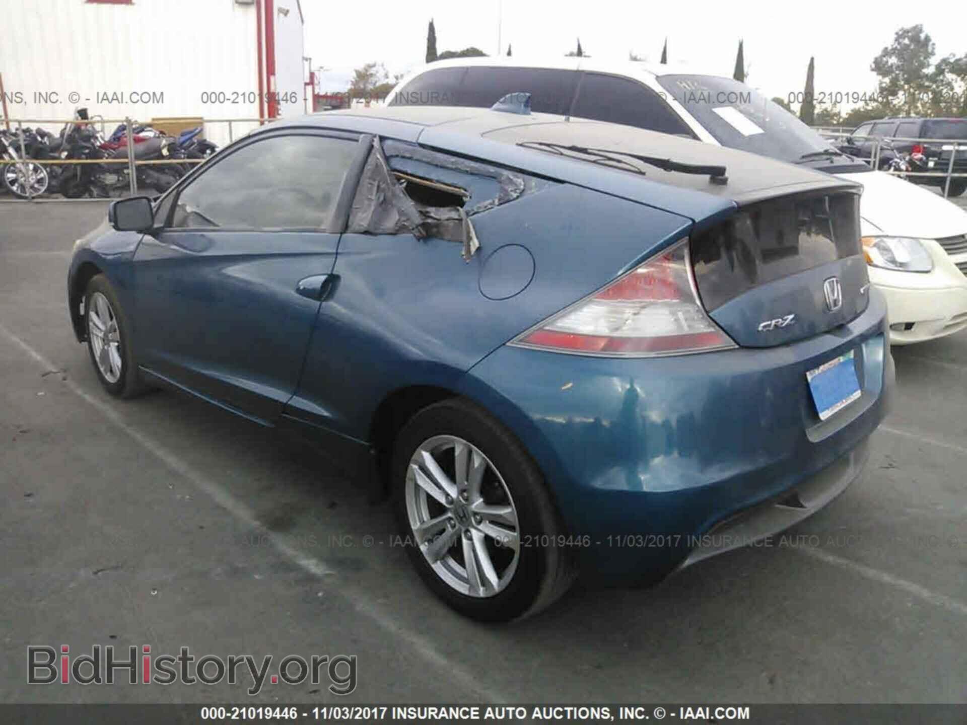 2012 Honda Cr-z - VIN: JHMZF1D66CS004751 - Фото 3
