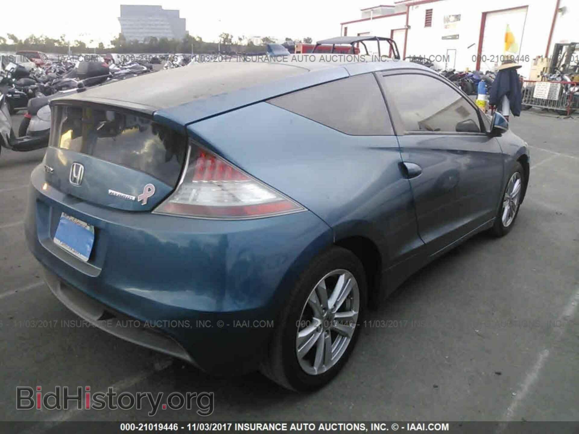 2012 Honda Cr-z - VIN: JHMZF1D66CS004751 - Фото 4