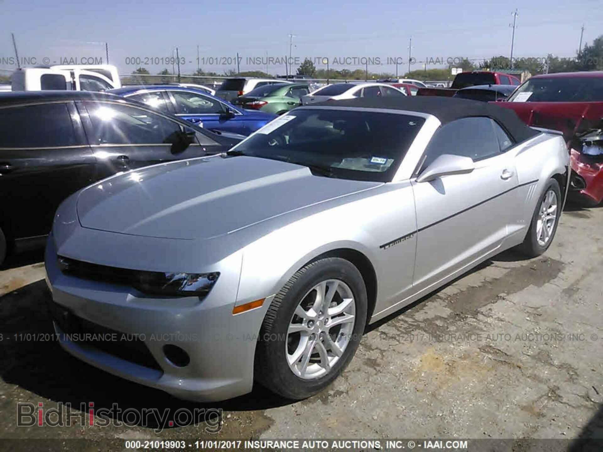 2014 Chevrolet Camaro - VIN: 2G1FB3D34E9237008 - Фото 2