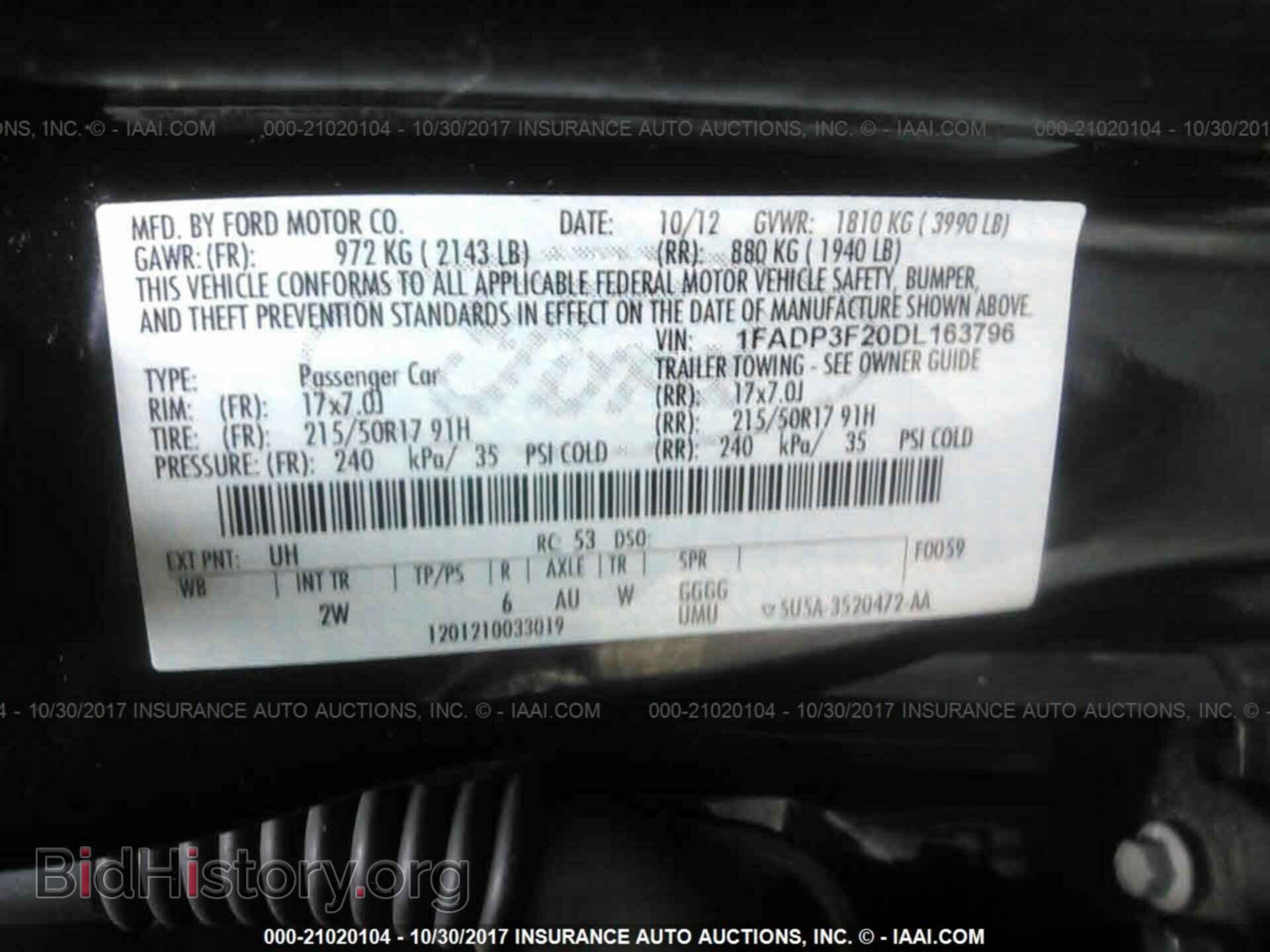 2013 Ford Focus - VIN: 1FADP3F20DL163796 - Photo 9