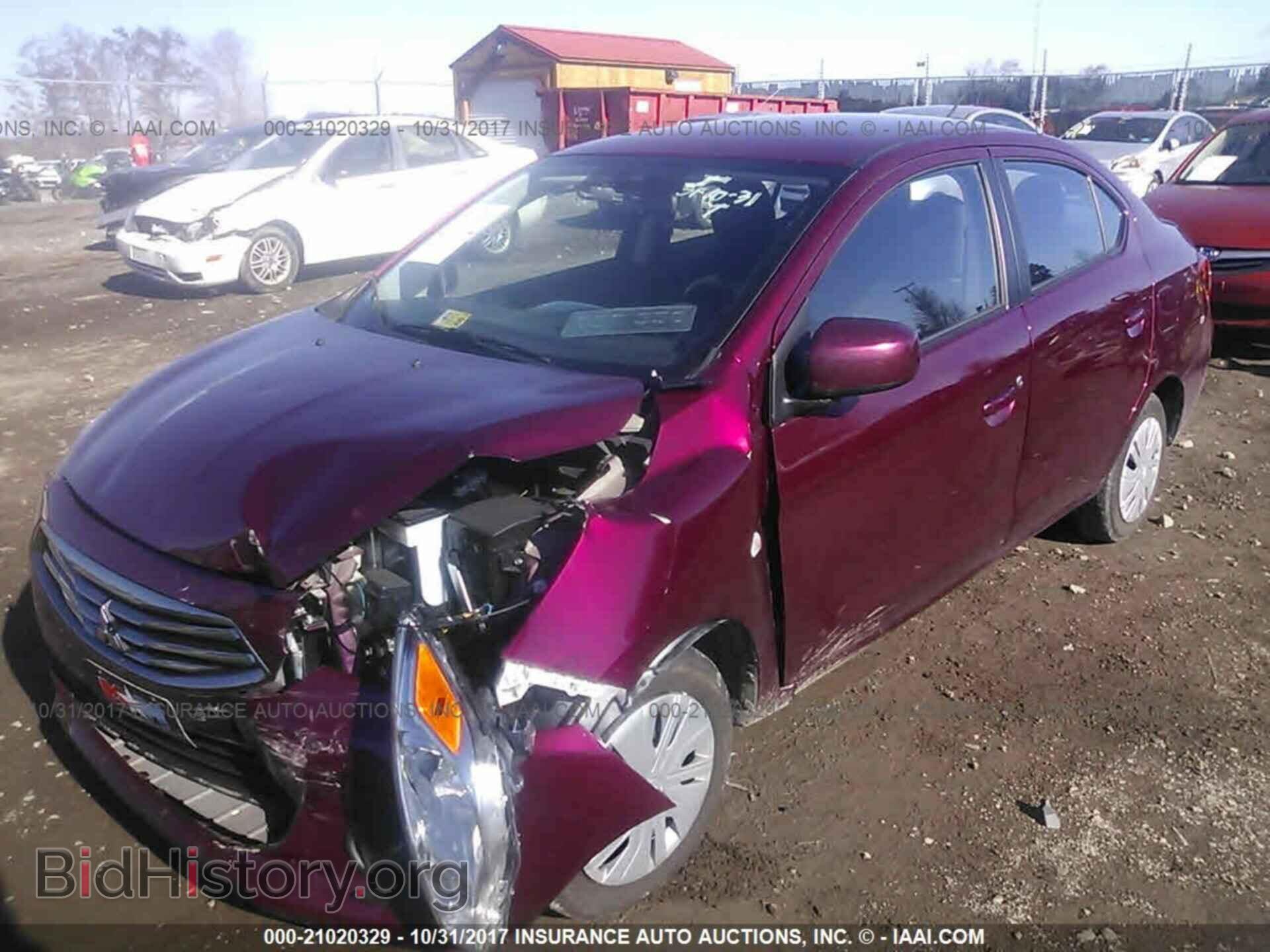 2017 Mitsubishi Mirage - VIN: ML32F3FJ7HHF19137 - Фото 2