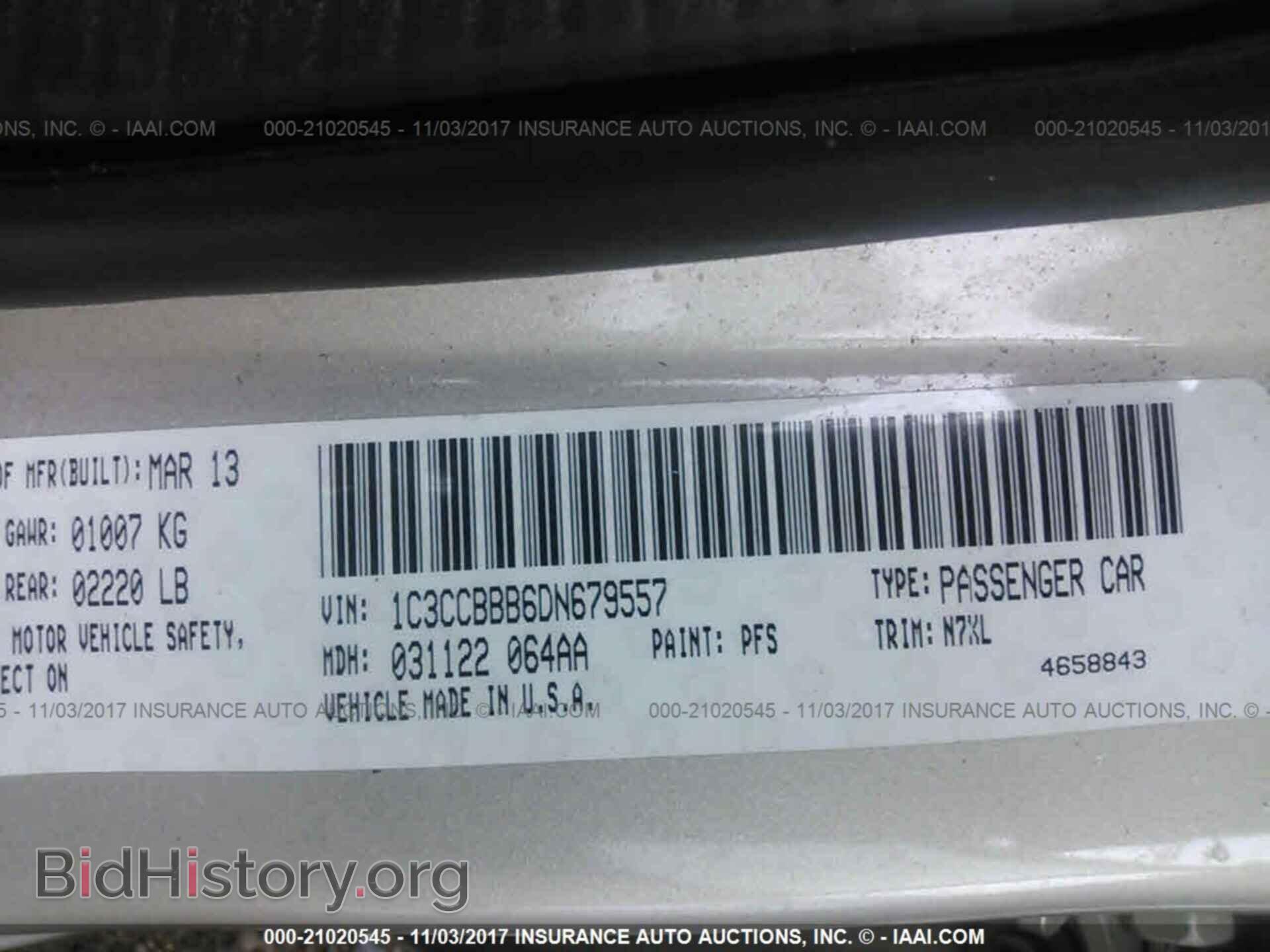 2013 Chrysler 200 - VIN: 1C3CCBBB6DN679557 - Photo 9