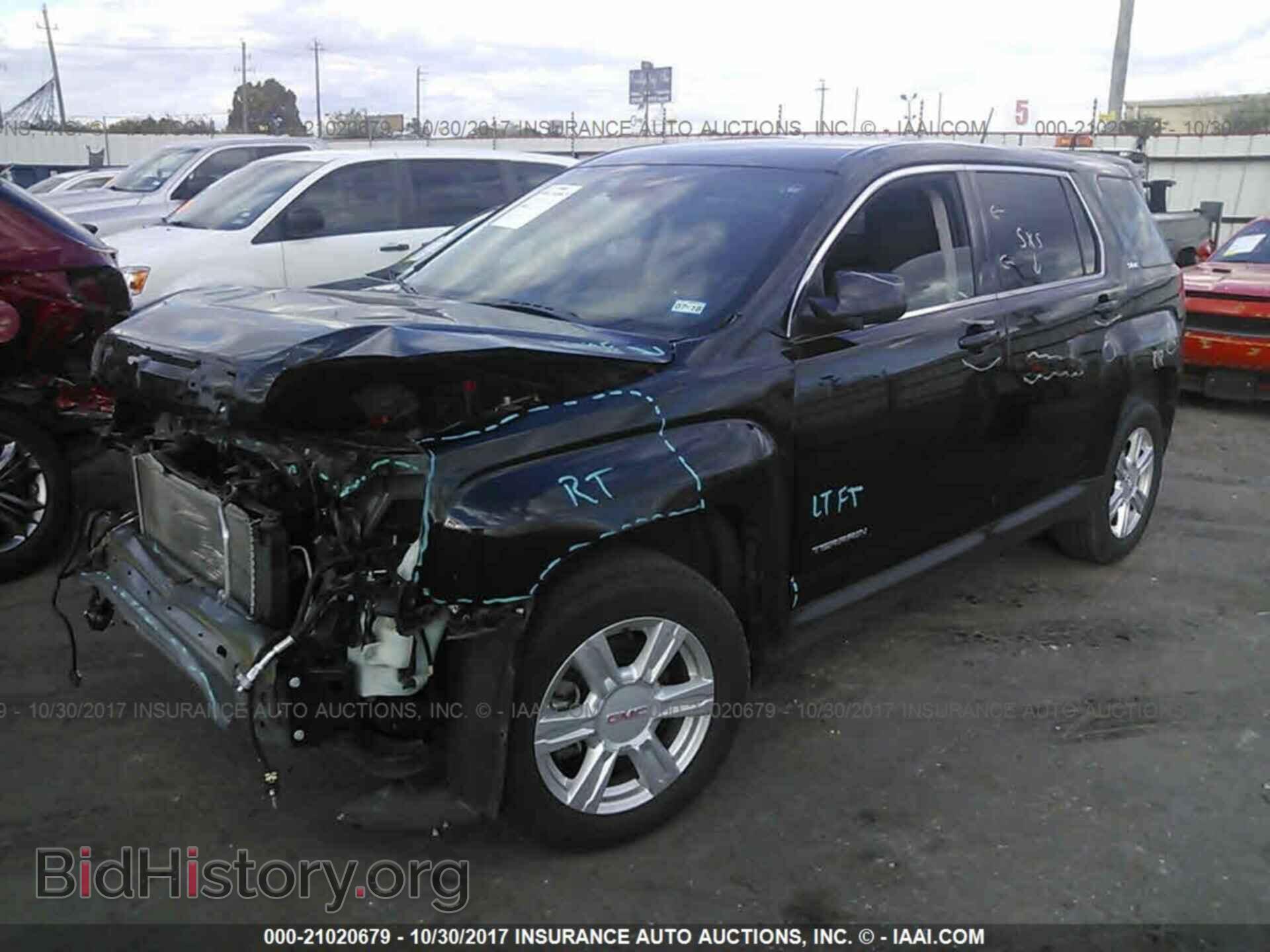 2014 Gmc Terrain - VIN: 2GKALMEK2E6353680 - Photo 2