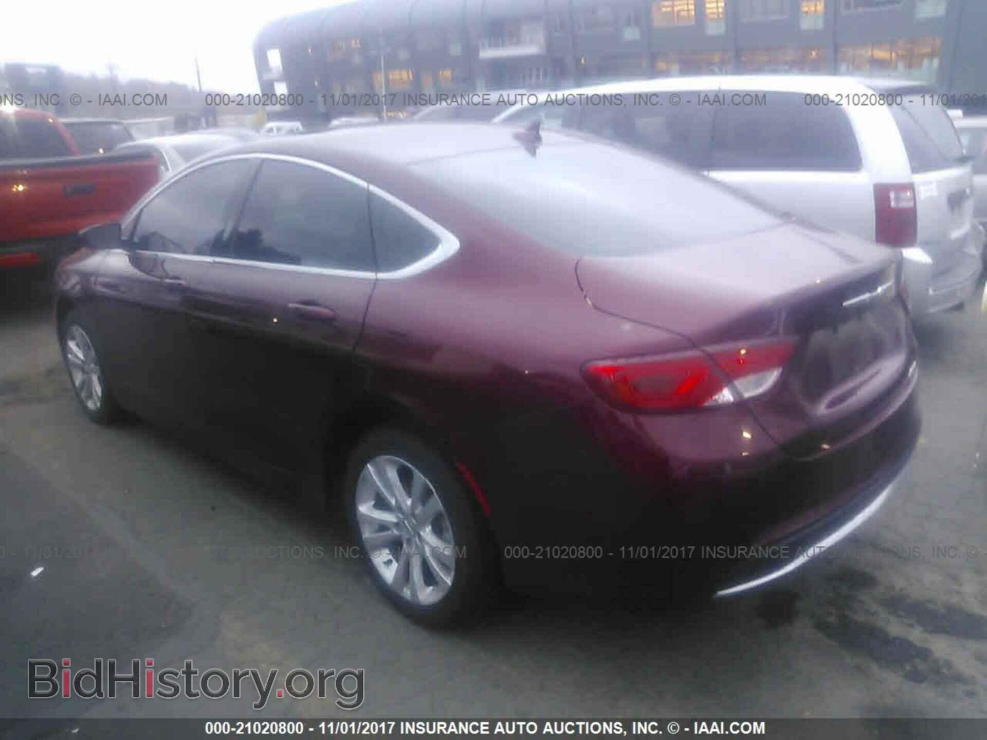 2015 Chrysler 200 - VIN: 1C3CCCAB2FN726626 - Photo 3
