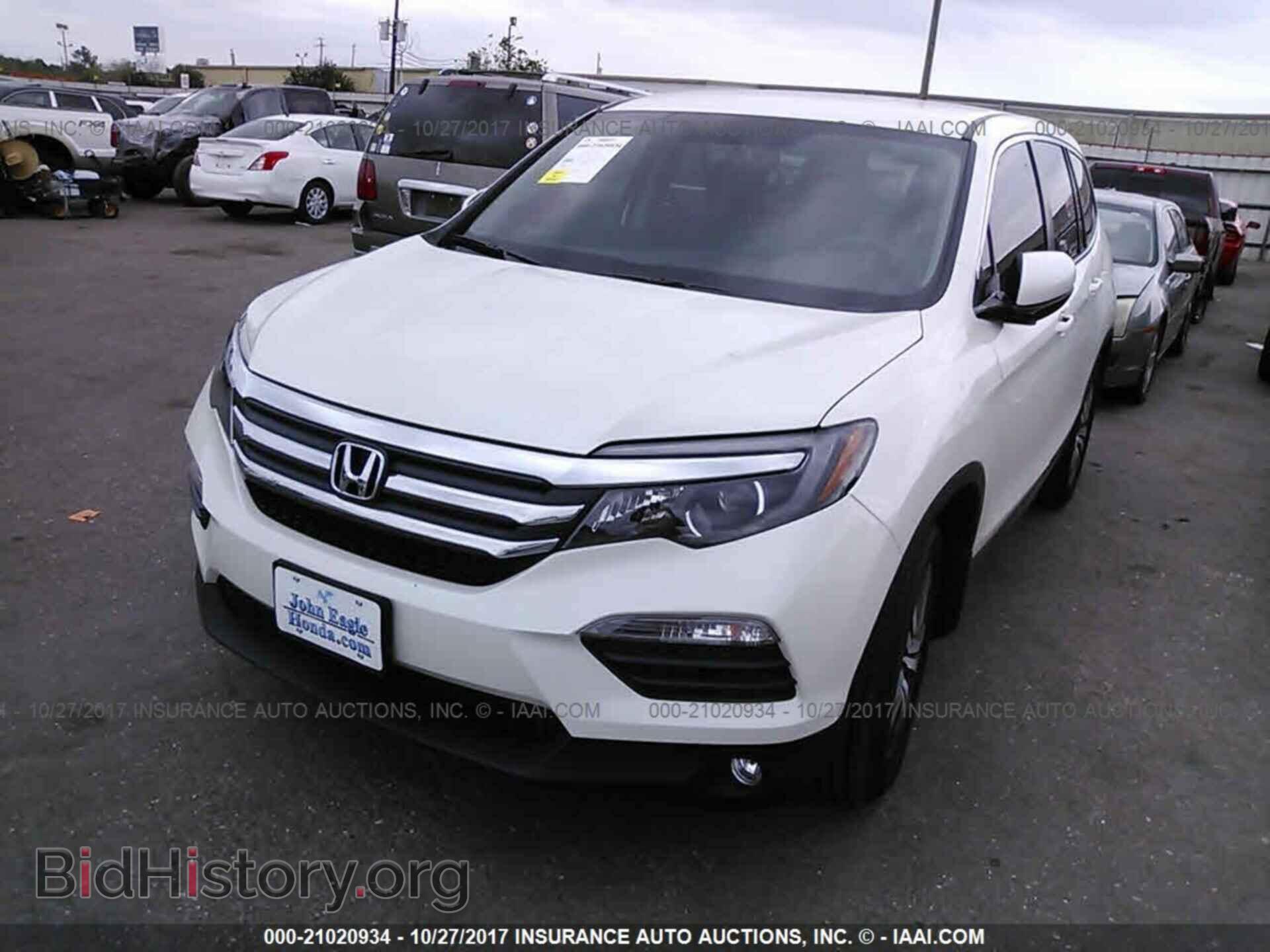 2017 Honda Pilot - VIN: 5FNYF5H36HB024698 - Photo 2