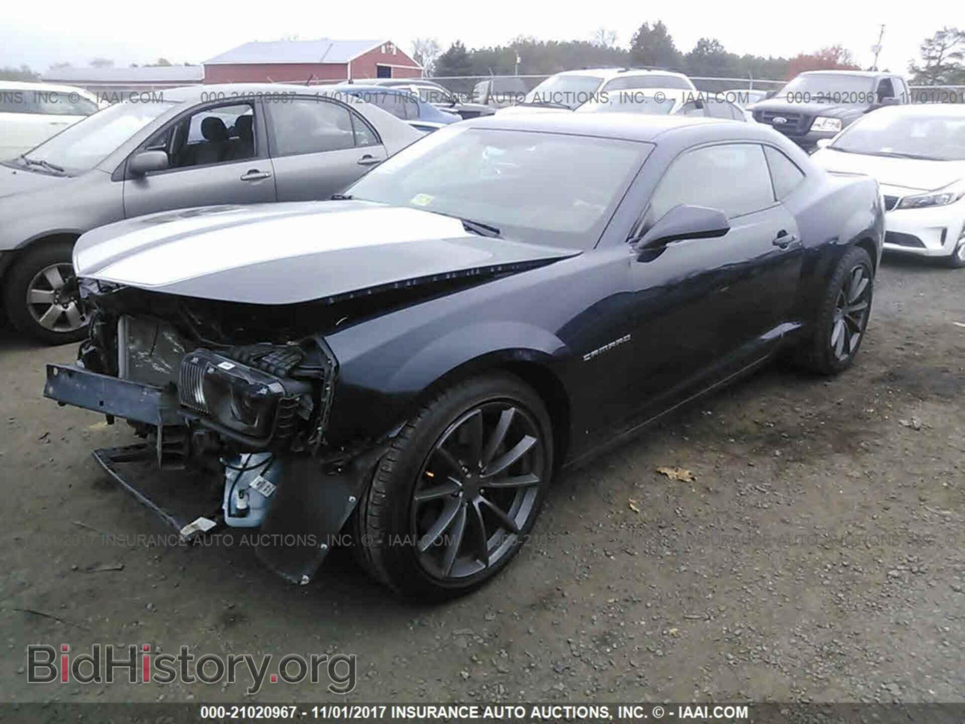 2013 Chevrolet Camaro - VIN: 2G1FJ1EJ8D9120616 - Фото 2