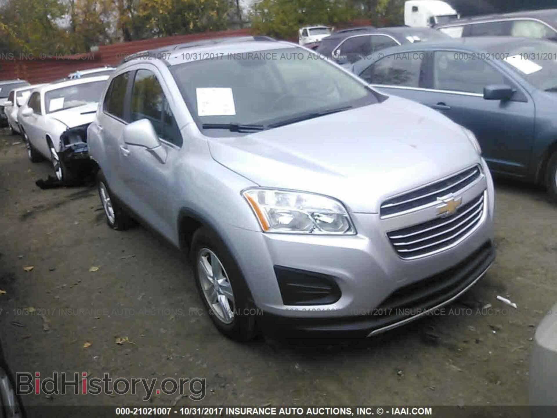 Фотография 3GNCJLSB7GL158155 - Chevrolet Trax 2016