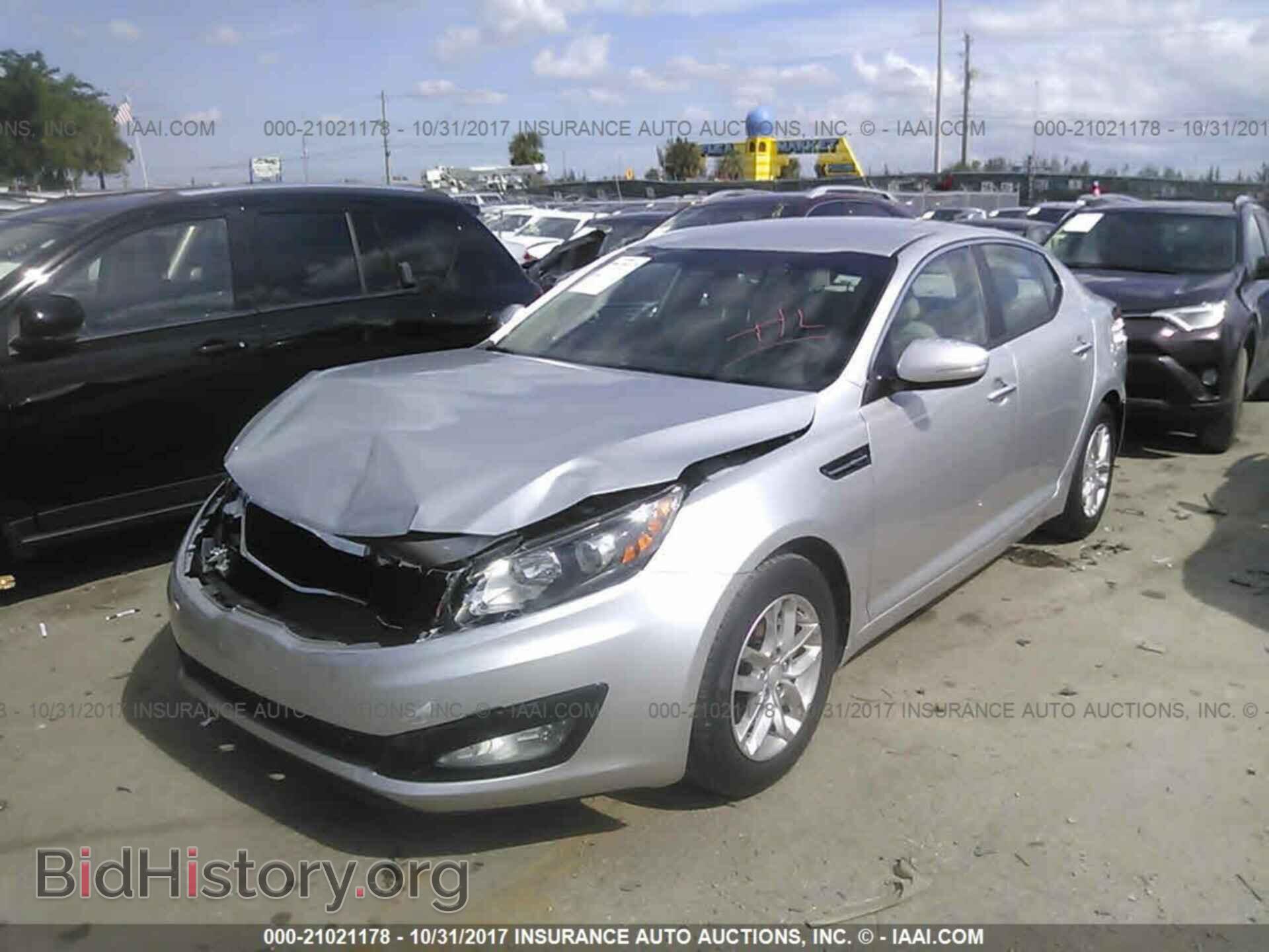 2013 Kia Optima - VIN: KNAGM4A75D5380478 - Photo 2