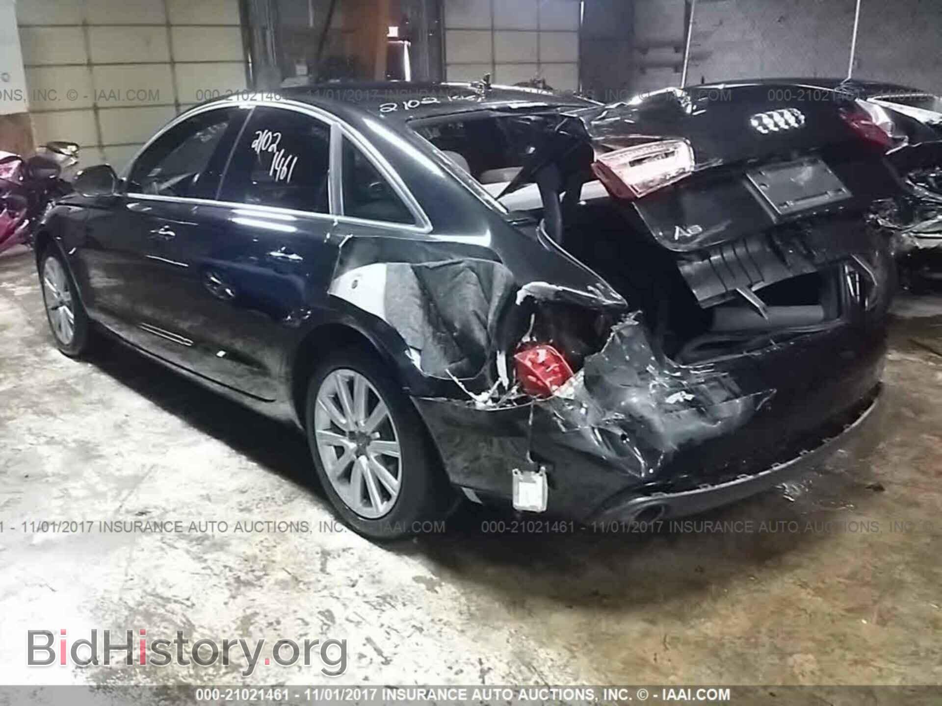 2013 Audi A6 - VIN: WAUGFAFC3DN137427 - Фото 3