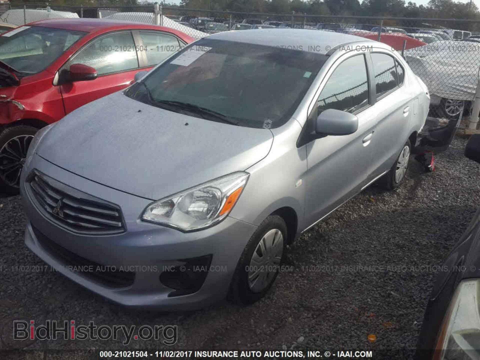 2017 Mitsubishi Mirage - VIN: ML32F3FJ1HH003692 - Фото 2