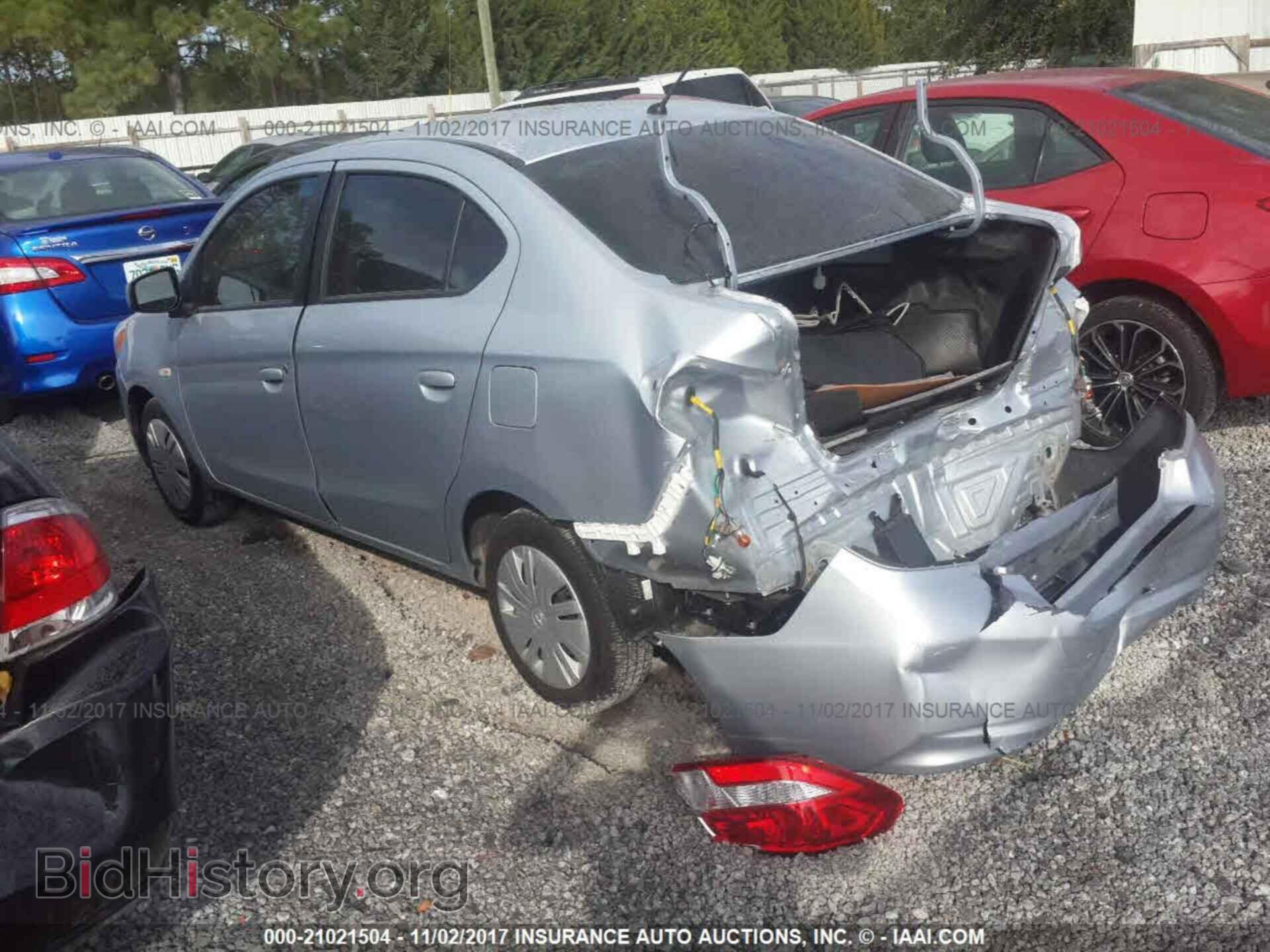 2017 Mitsubishi Mirage - VIN: ML32F3FJ1HH003692 - Фото 3