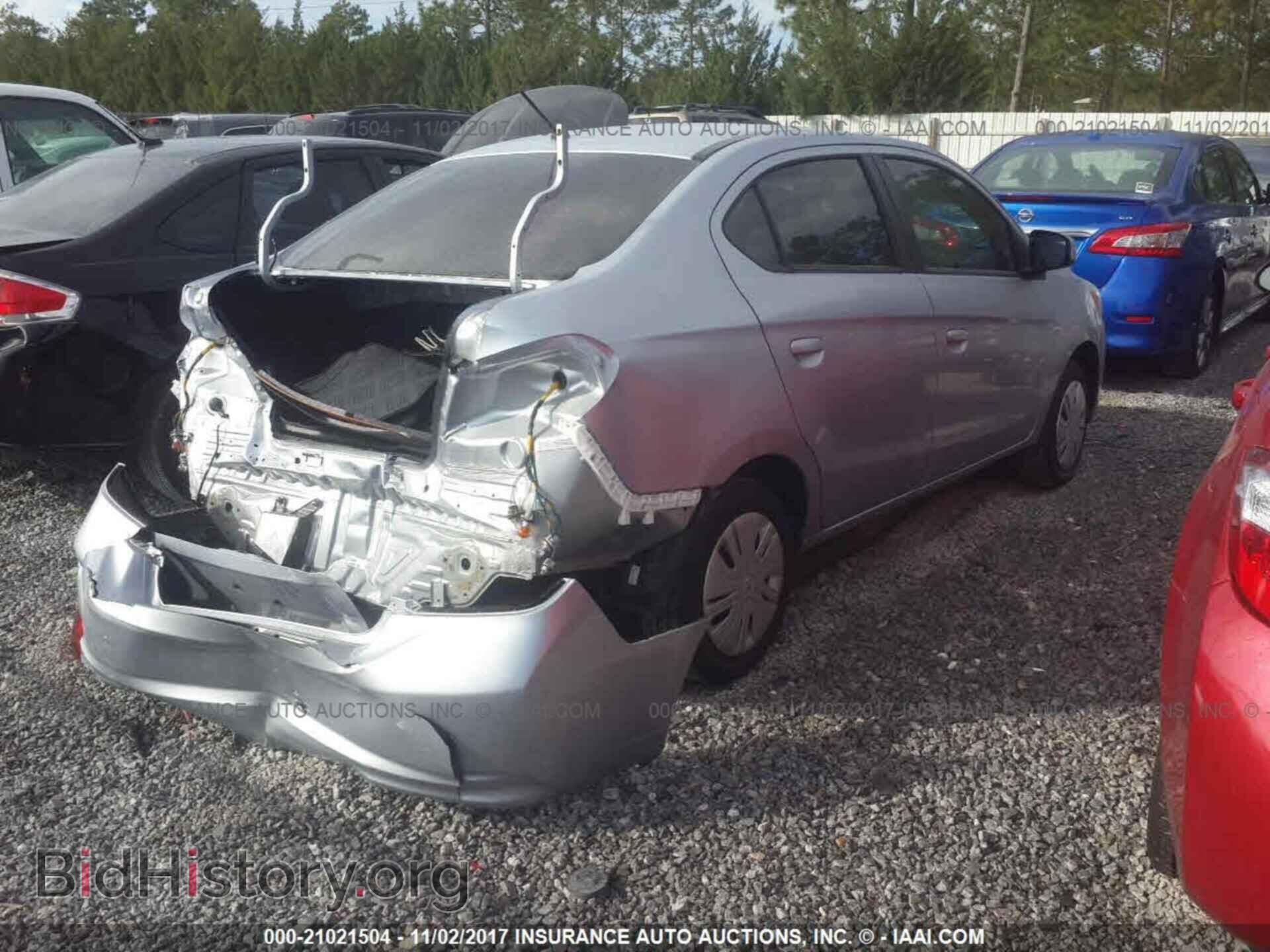 2017 Mitsubishi Mirage - VIN: ML32F3FJ1HH003692 - Фото 4