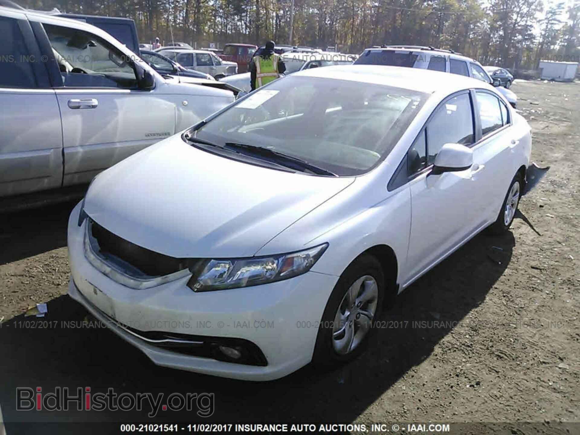 2013 Honda Civic - VIN: 19XFB2F91DE265349 - Фото 2