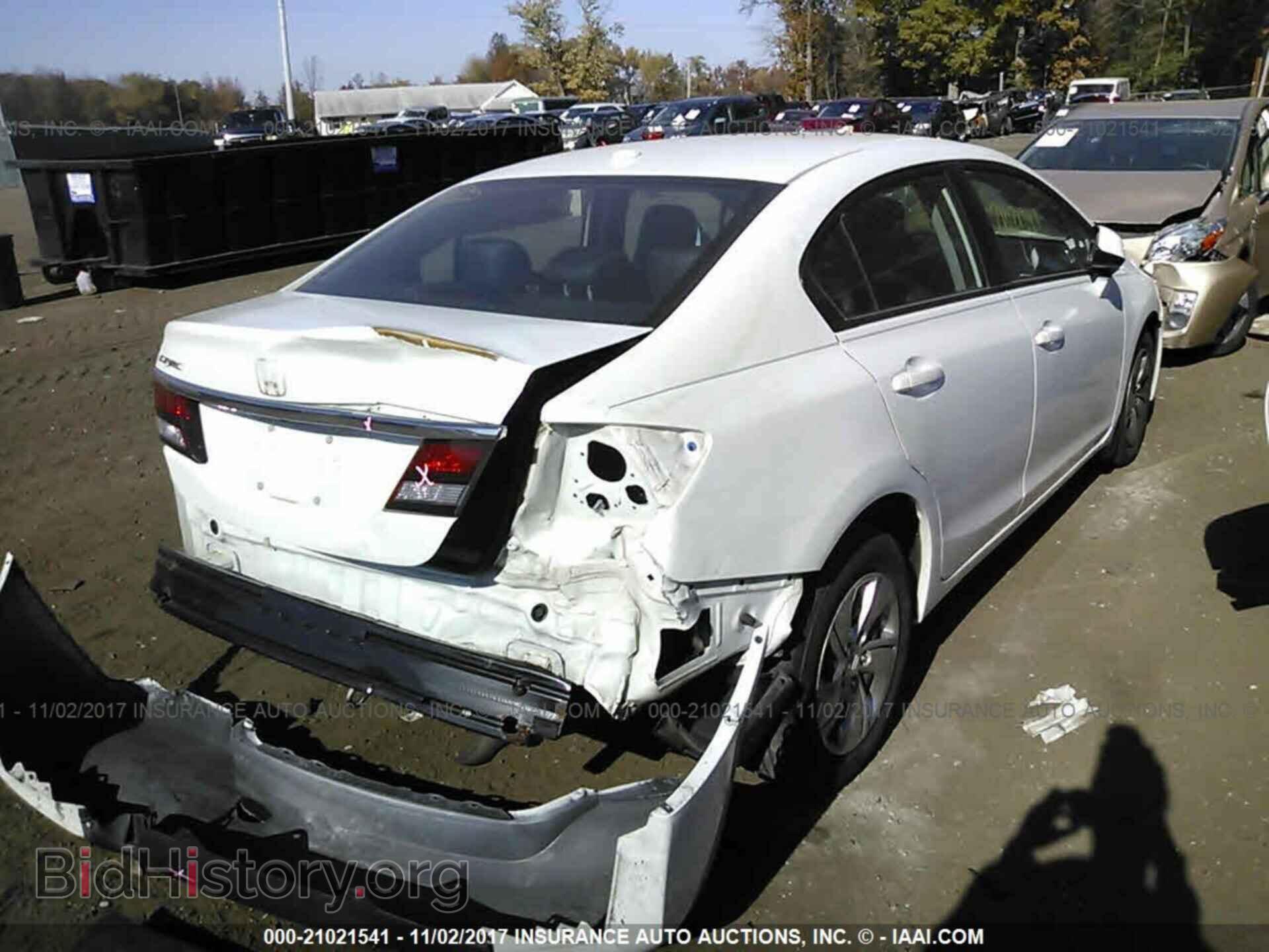 2013 Honda Civic - VIN: 19XFB2F91DE265349 - Фото 4