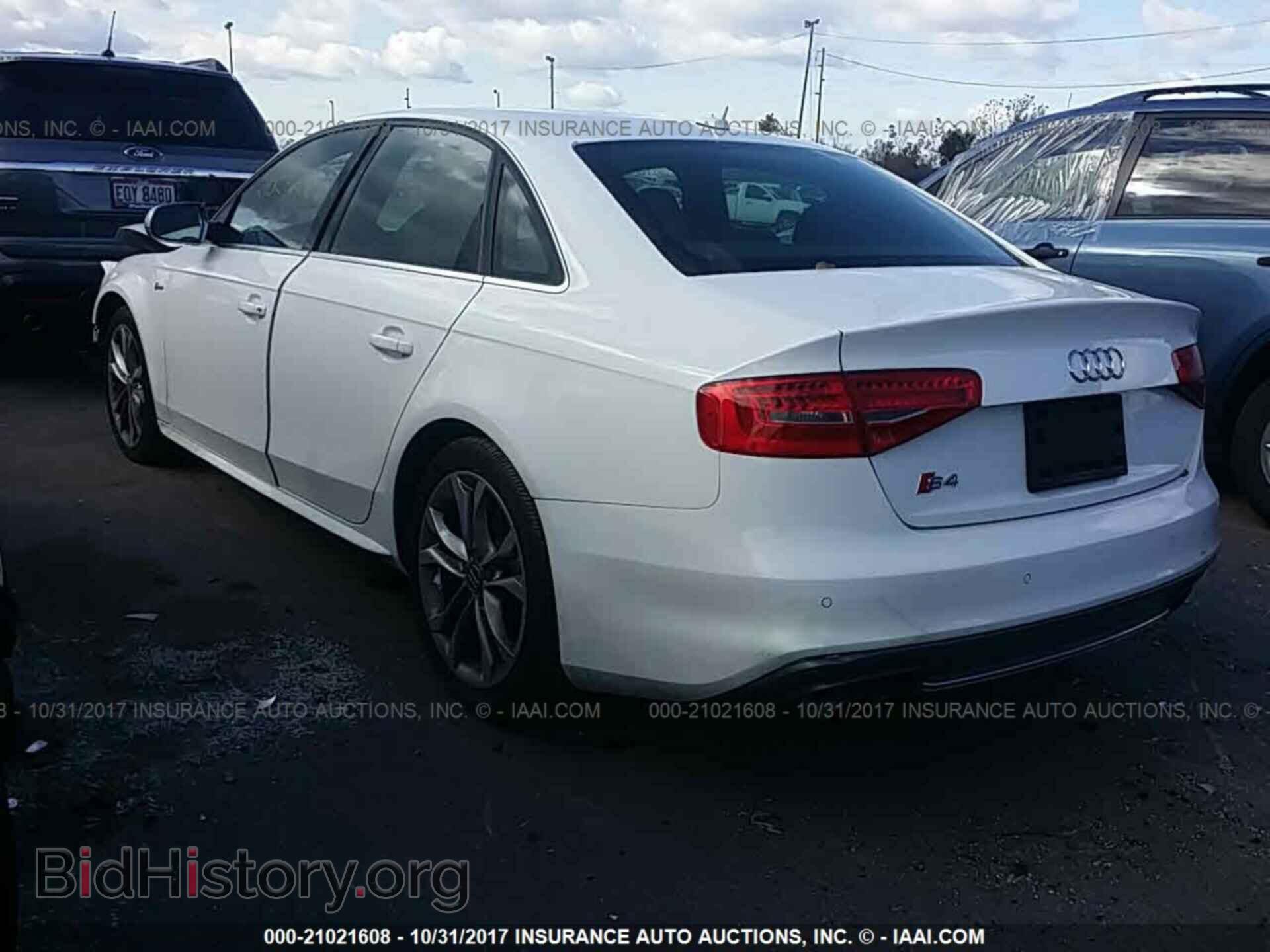 2014 Audi S4 - VIN: WAUBGAFL2EA085238 - Фото 3