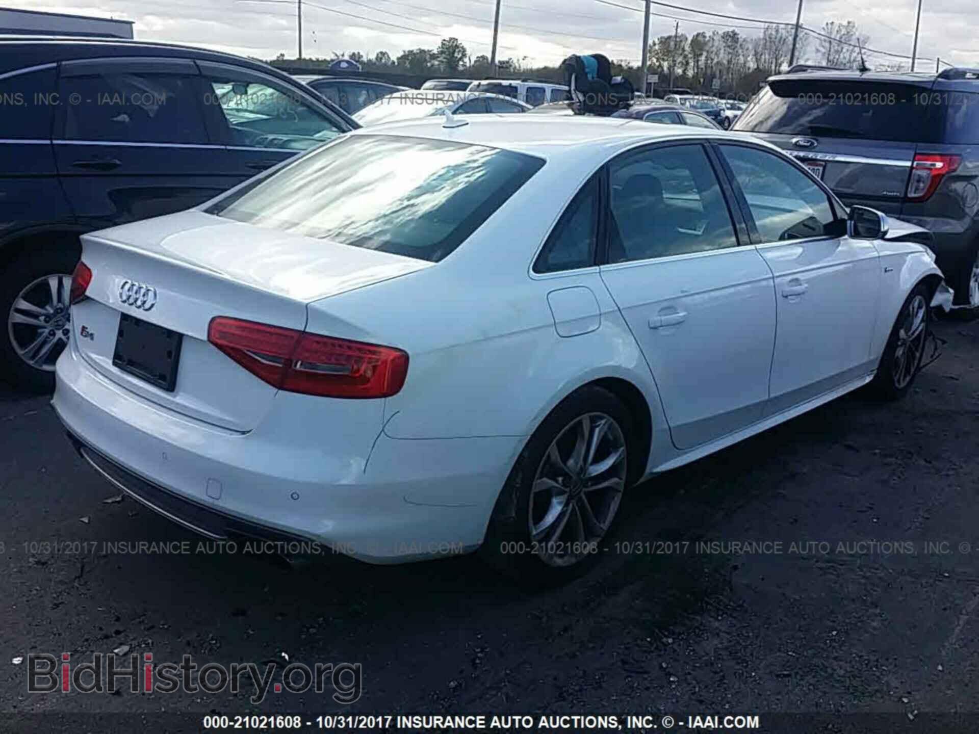 2014 Audi S4 - VIN: WAUBGAFL2EA085238 - Фото 4