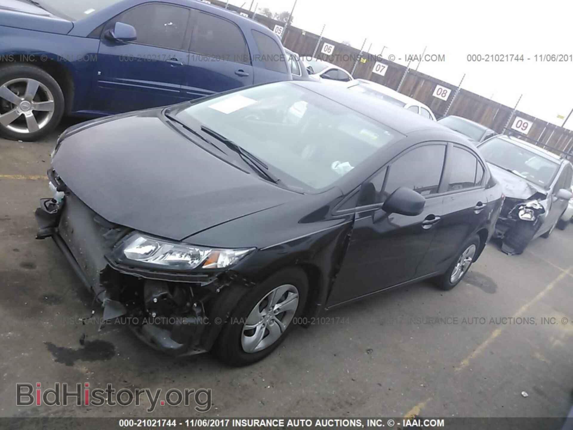 2013 Honda Civic - VIN: 2HGFB2F59DH301646 - Фото 2